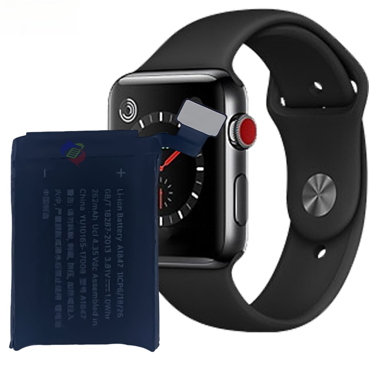 Suitable for Apple Watch Series 3 GPS 38mm A1847 Watch Battery