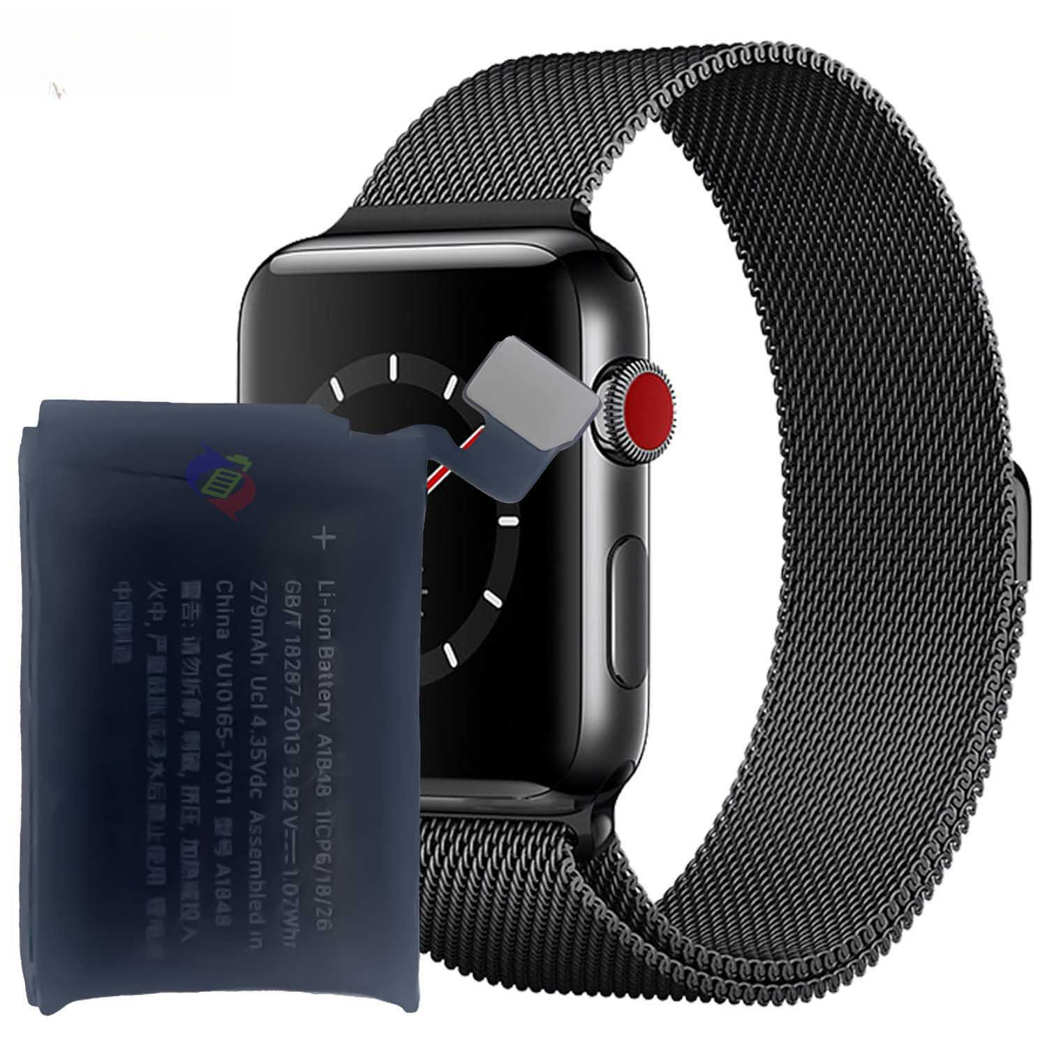Compatible with Apple Watch Series 3 GPS 38mm Cellular Version A1848 Apple Watch Battery