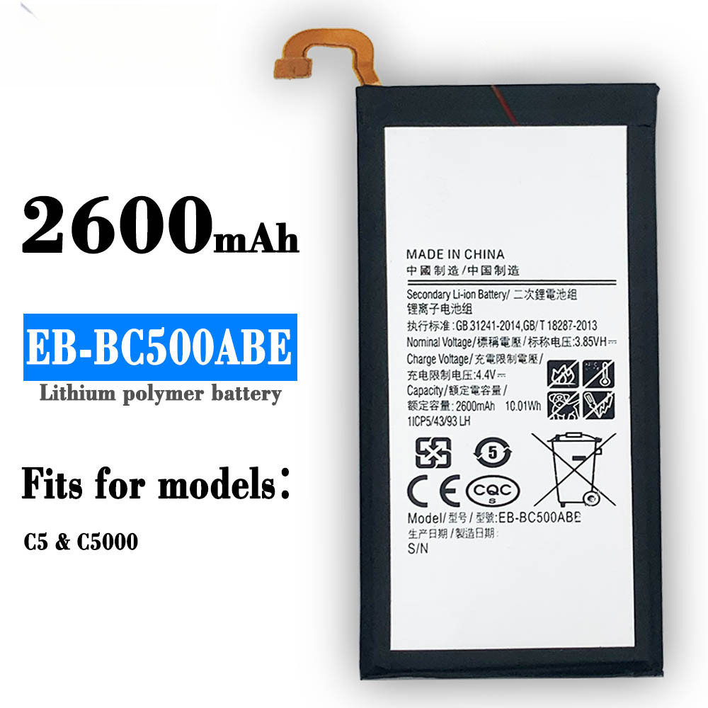 Suitable for Samsung C5 C5000 Phone EB-BC500ABE Brand New Large Capacity Built-in Lithium Battery