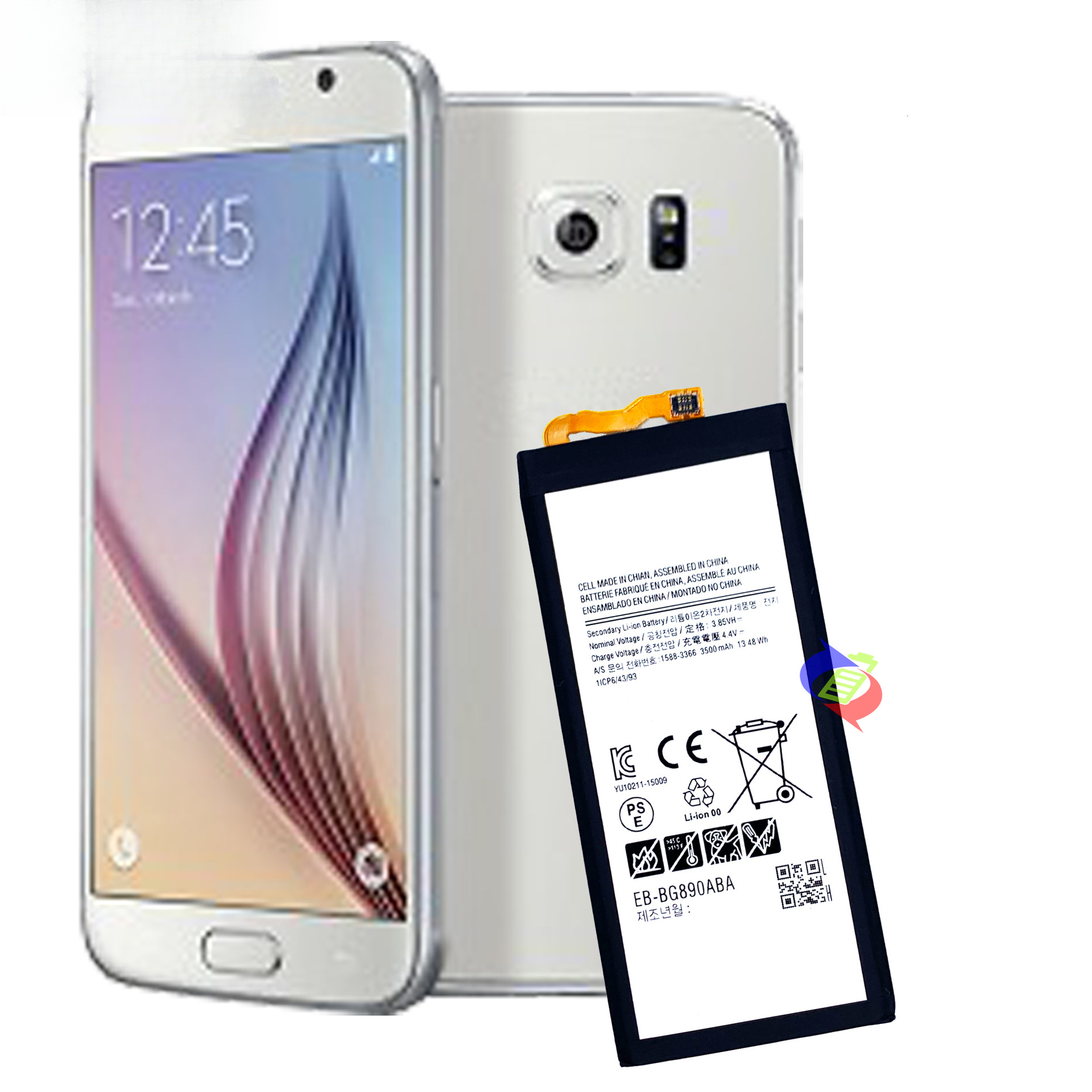 Suitable for Samsung Galaxy S6 G890A G870A EB-BG890ABA Phone Battery Circuit Board