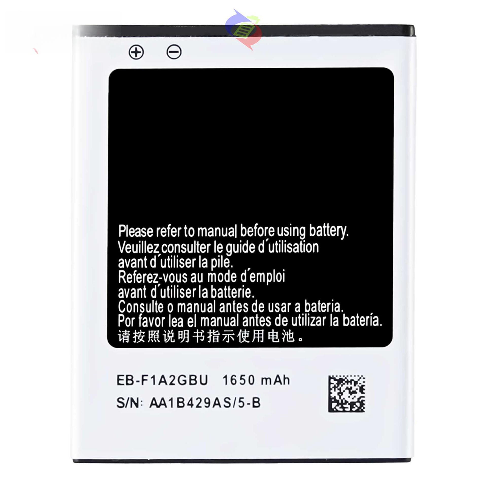 Suitable for Samsung I9100 S II/GT-I9100G Mobile Phone Rechargeable Battery EB-F1A2GBU