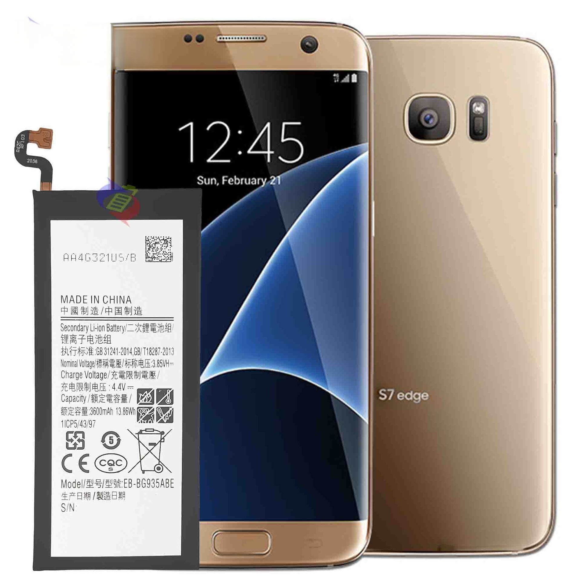 Suitable for Samsung S7Edge/G935 Phone Battery EB-BG935ABE Built-in Circuit Board