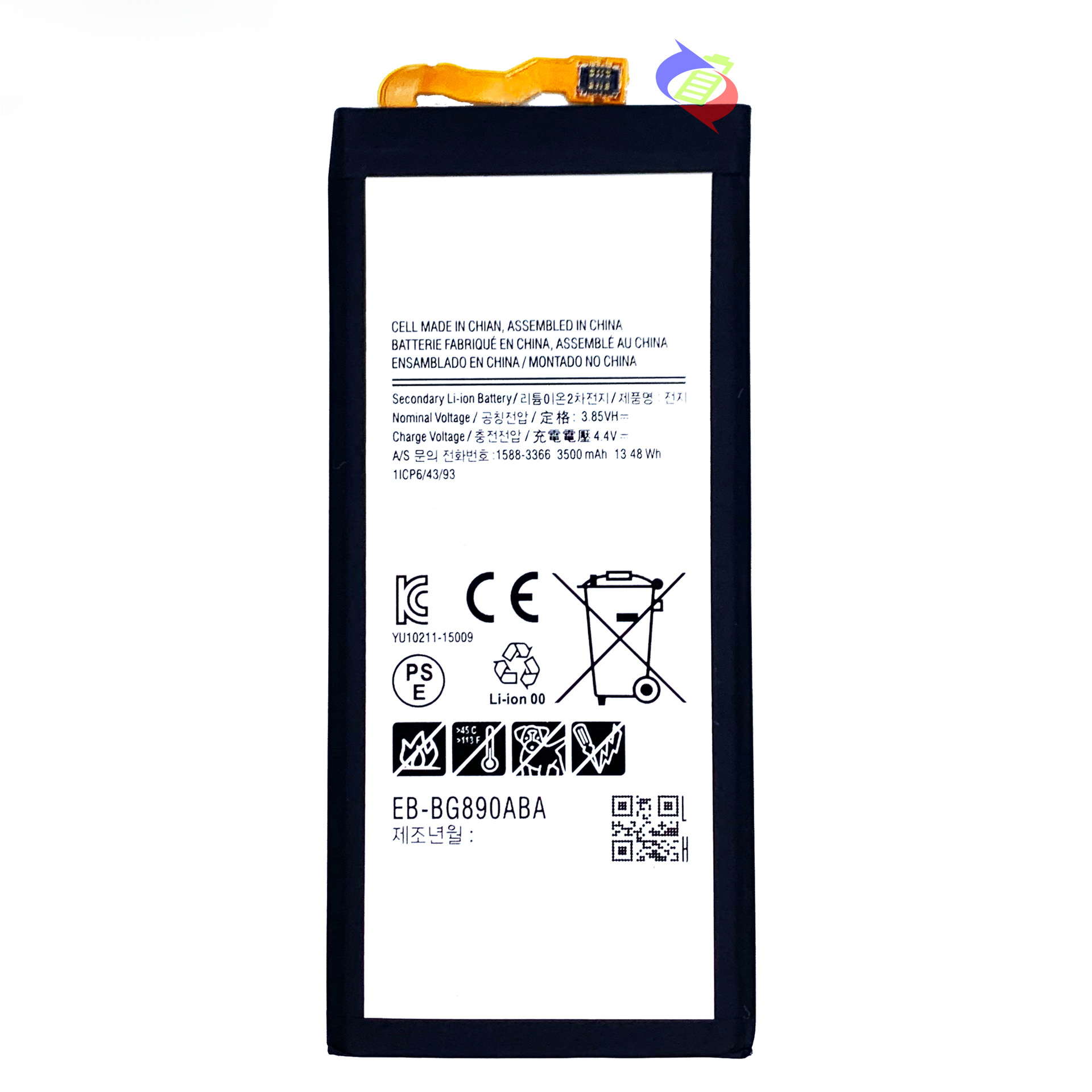 Suitable for Samsung Galaxy S6 G890A G870A EB-BG890ABA Phone Battery Circuit Board