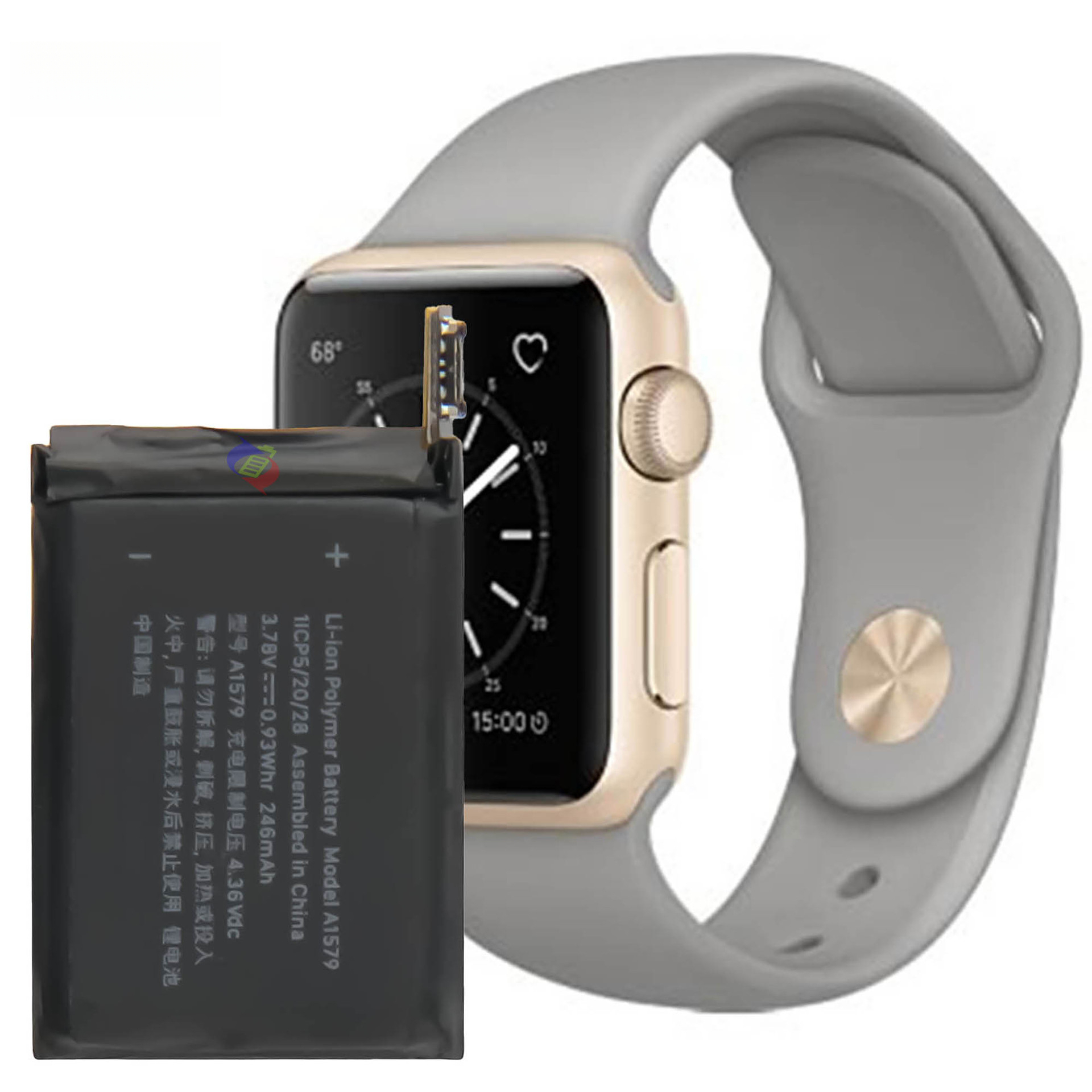 Suitable for Apple Watch Series 1 42mm/A1803 Smartwatch Battery