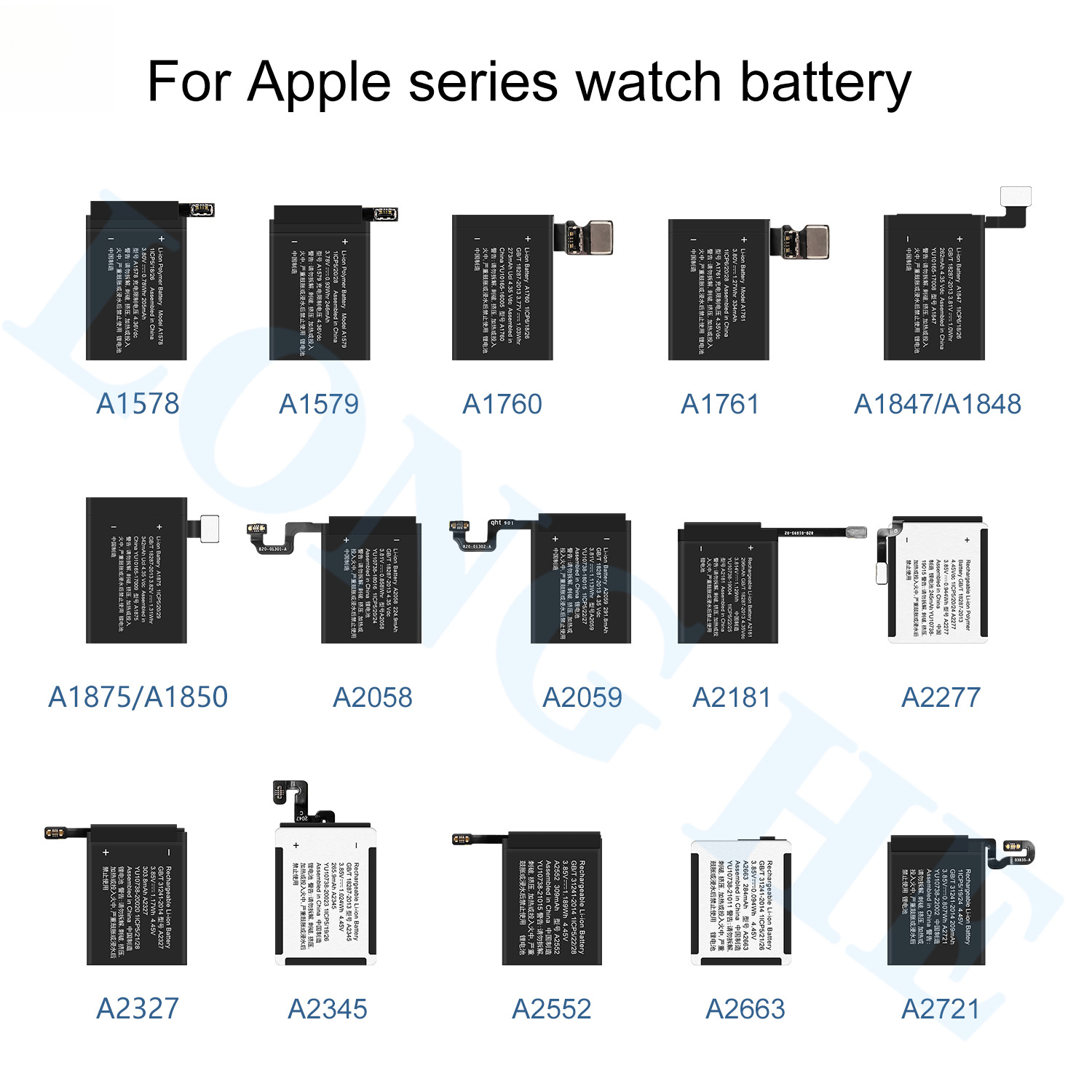 Suitable for Apple Watch Series 7 45mm Battery A2552