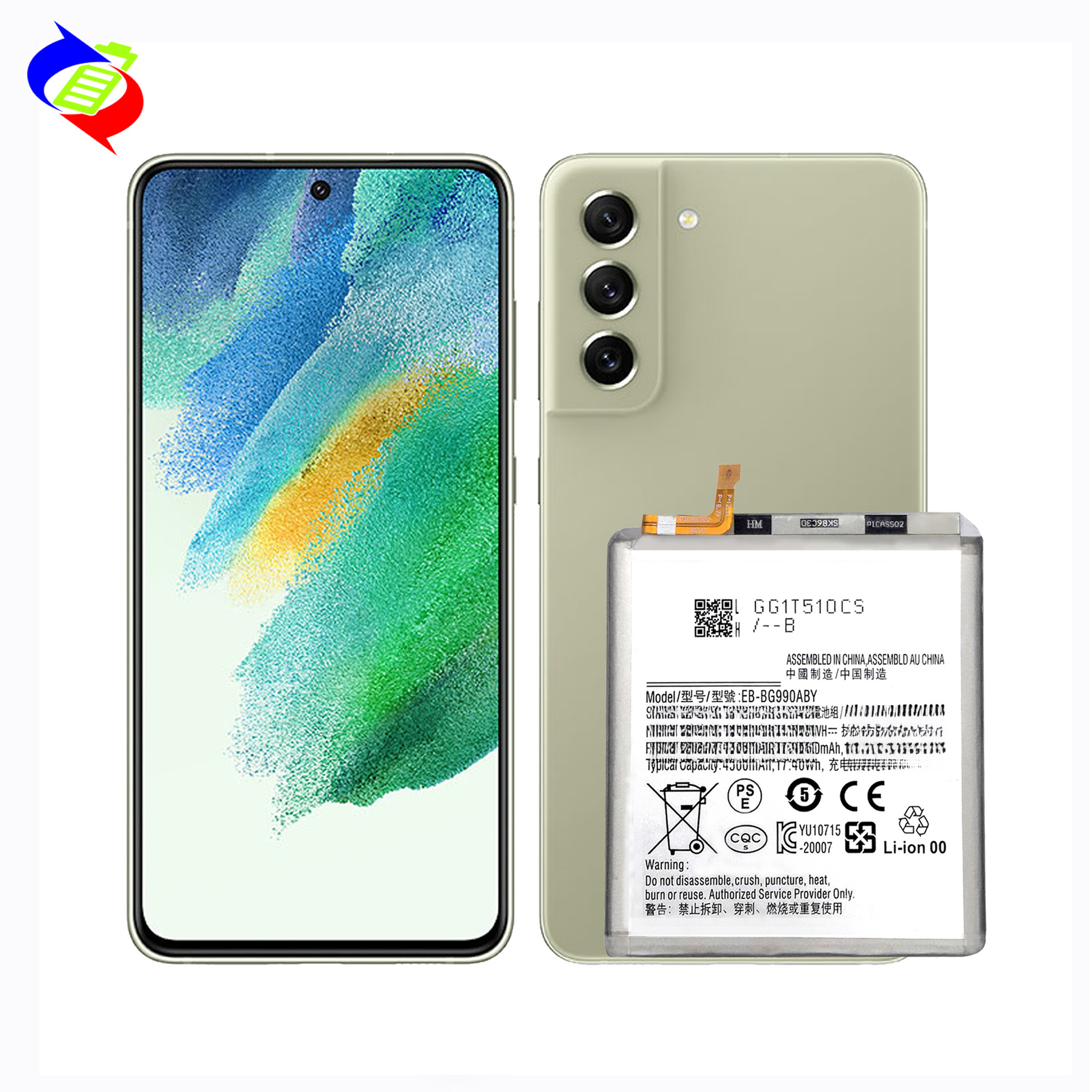 Suitable for Samsung S21 FE 5G SM-G990W/E Phone Battery EB-BG990ABY Cell