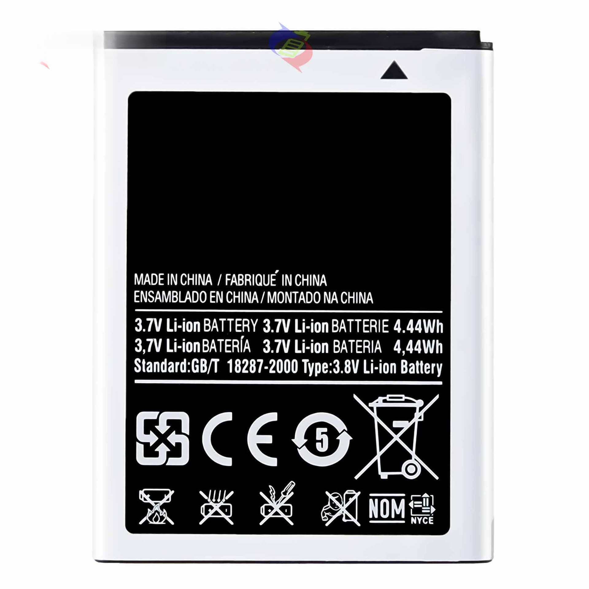 Suitable for Samsung S5360/S5830/Wave538 Mobile Phone Battery EB4543572 Samsung Mobile Phone Battery