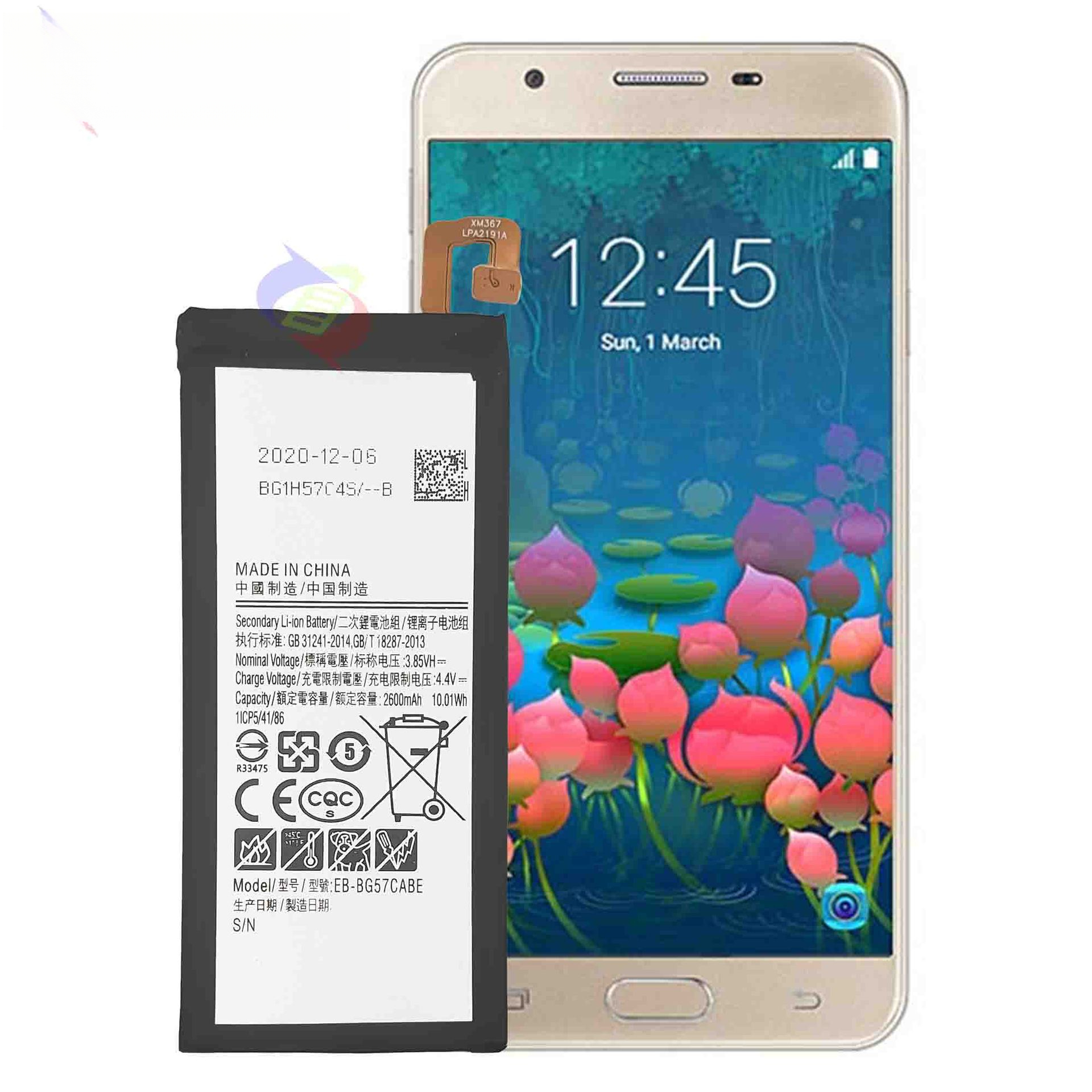 Suitable for Samsung J5 Prime/G570/On5 2016 Mobile Phone Battery EB-BG57CABE Charging Board