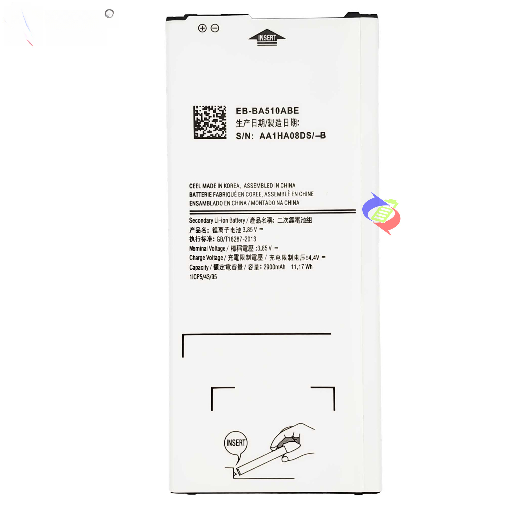 Suitable for Samsung A5 2016 Phone Battery EB-BA510ABE Built-in 2900mAh Samsung Phone Battery
