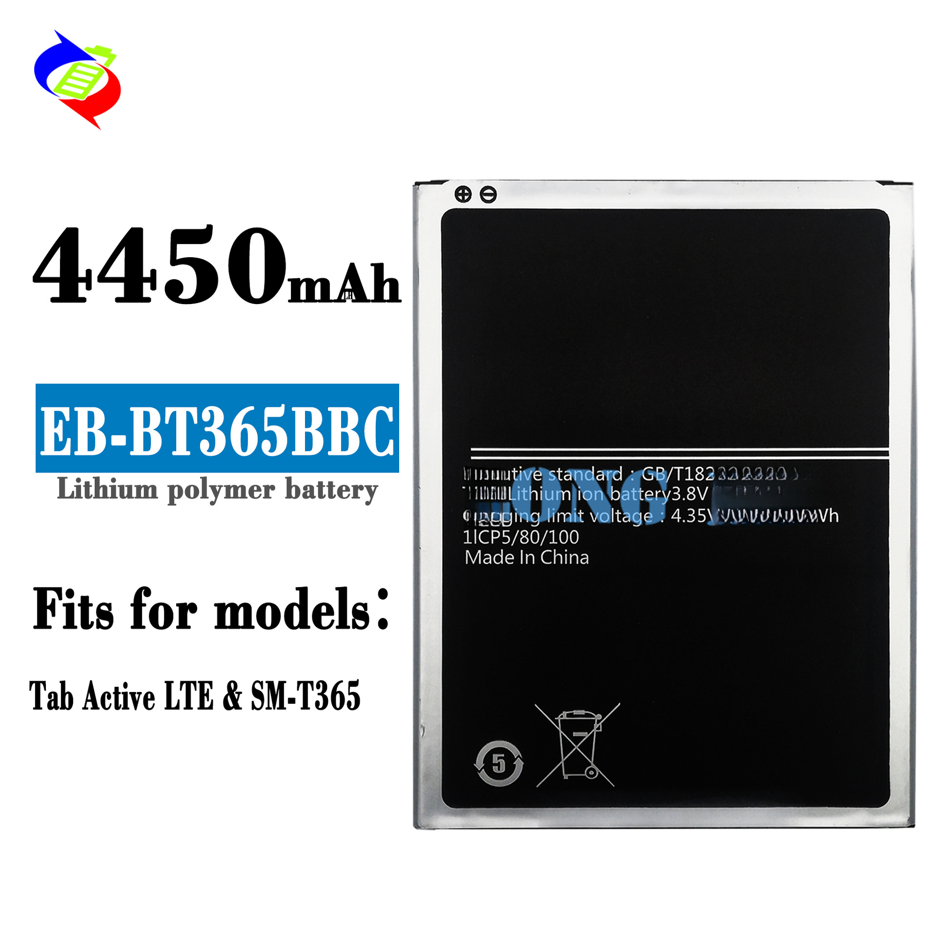 Suitable for Samsung Tab Active LTE/T365 External Battery EB-BT365BBC Samsung Phone Battery