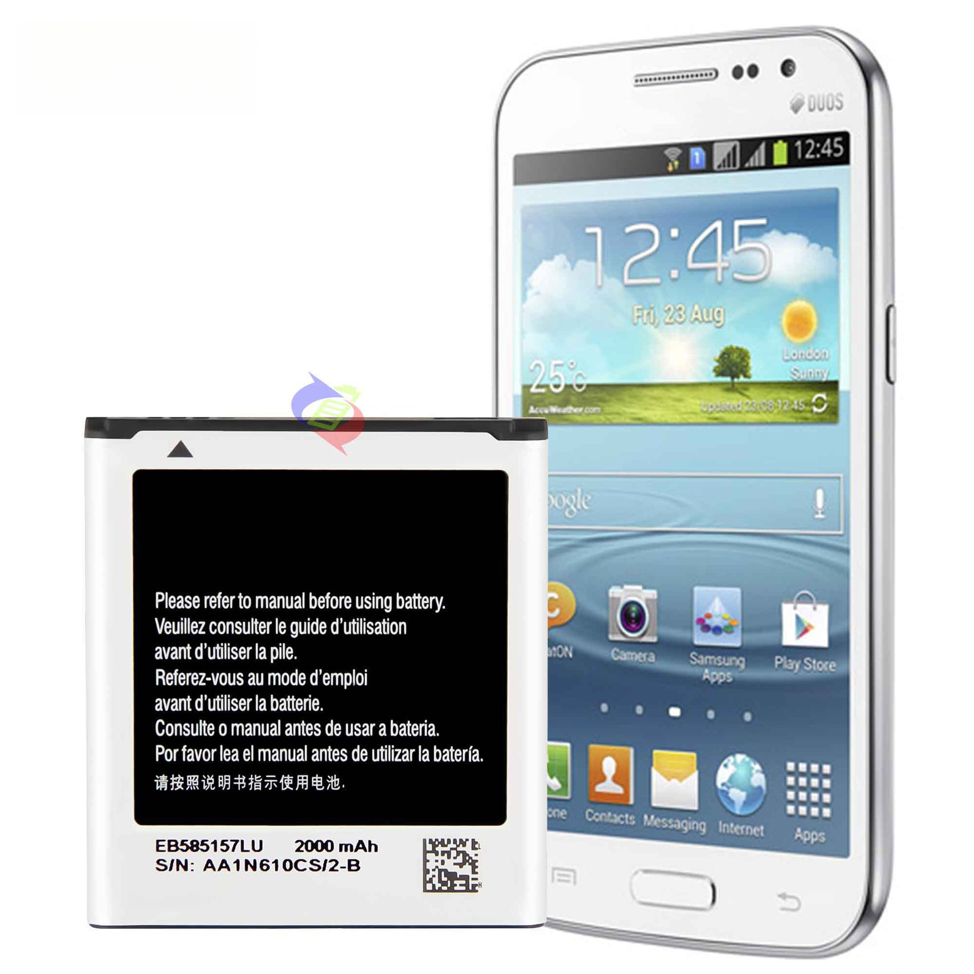 For Samsung Mobile Phone Rechargeable Battery Win I8550 Brand New Durable EB585157LU