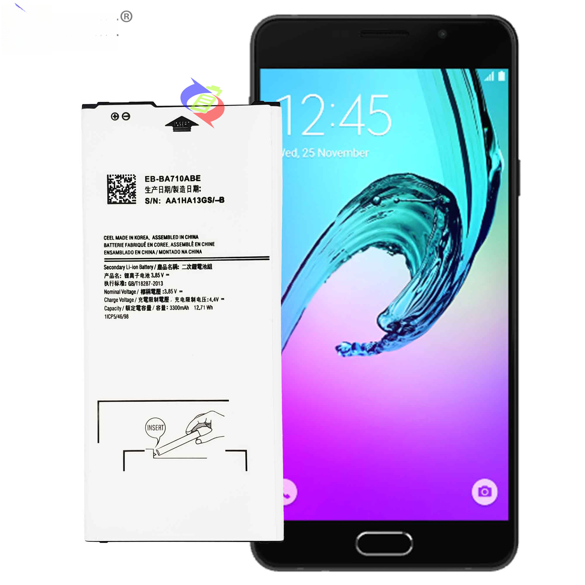 Suitable for Samsung A7 2016/A710/A710F EB-BA710ABE Built-in Battery