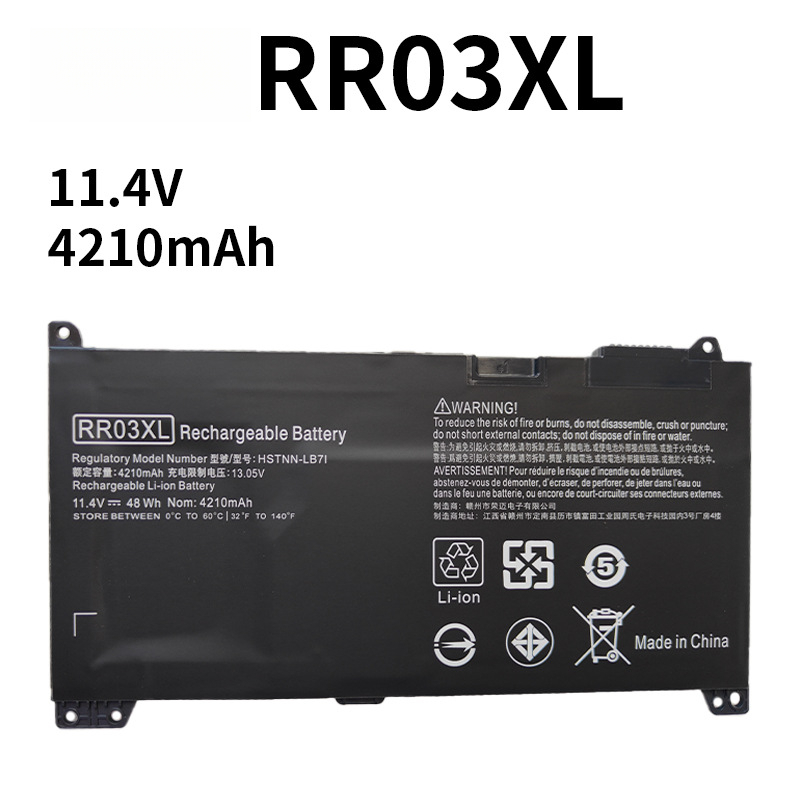 Compatible with HP RR03 430 435 440 450 455 470 G4 430 440 G5 Laptop Battery