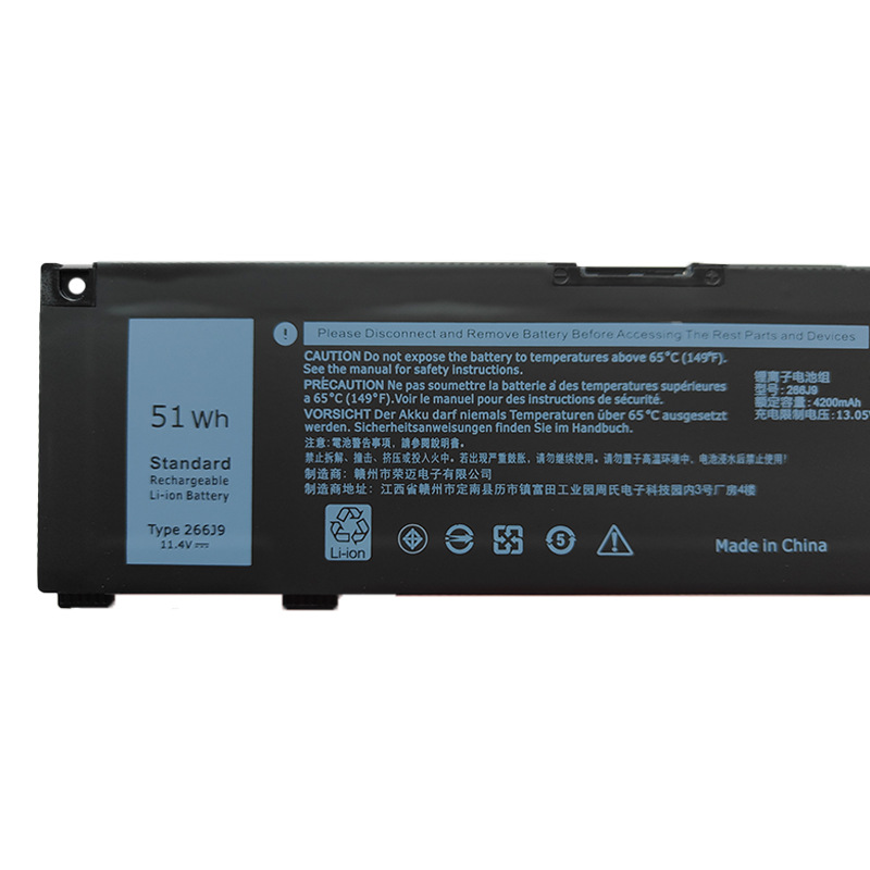 Suitable for Dell 266J9 5590 3790 3779 3500 3590 5500 P89F Laptop Battery