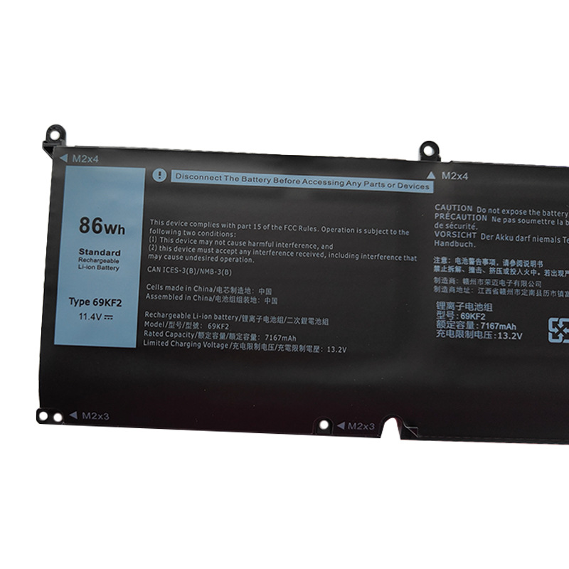 Compatible with Dell 69KF2 XPS15 9500 P91F Alienware M15 M17 R3/R4 Laptop Battery
