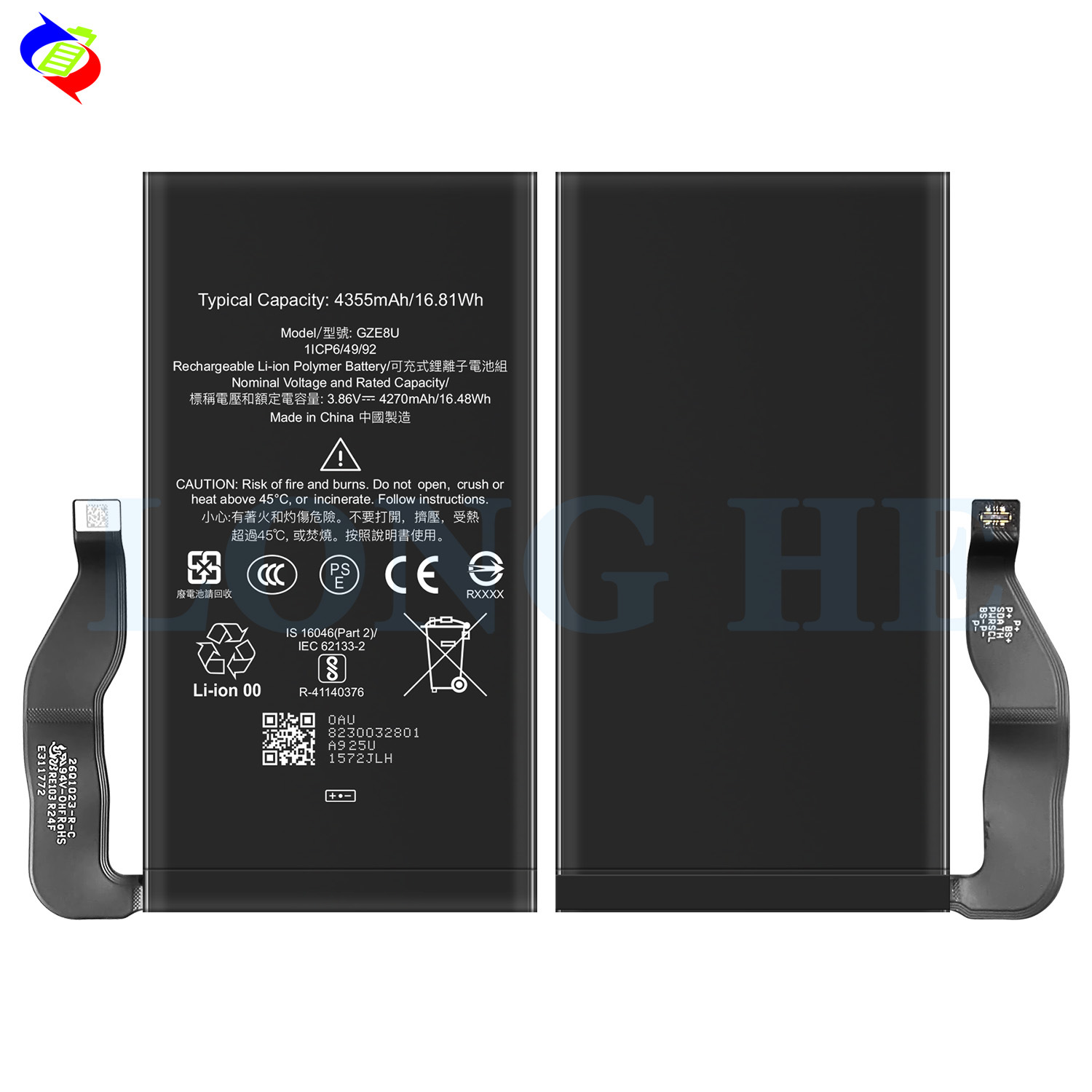 Suitable for Google Pixel 7 Phone Battery GZE8U Built-in Circuit Board 4355mAh