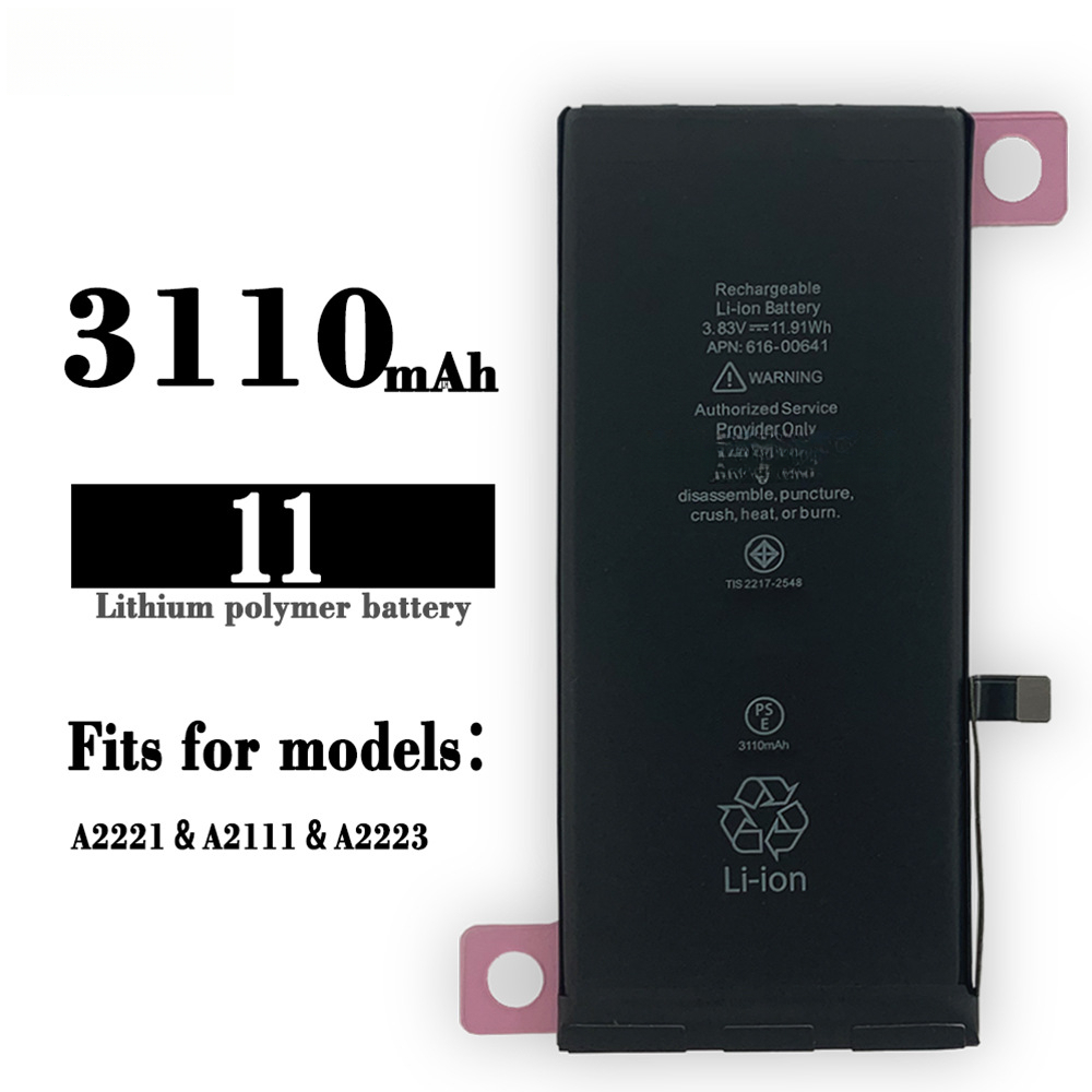 Suitable for Apple iPhone 11 Battery 3110mAh Large Capacity Built-in Circuit Board
