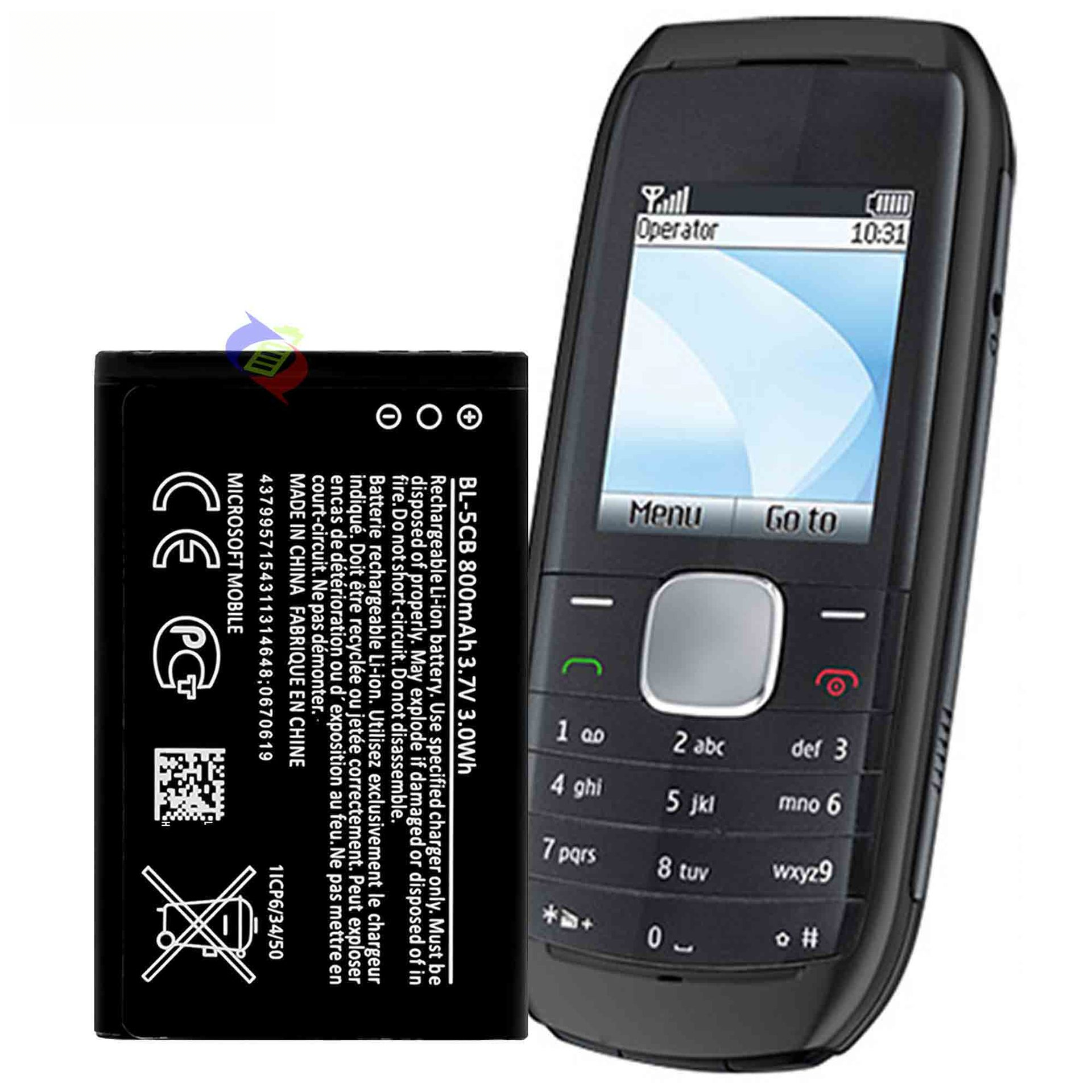 Suitable for Nokia NK1280/NK1616/NK1800 Mobile Phone Battery BL-5CB