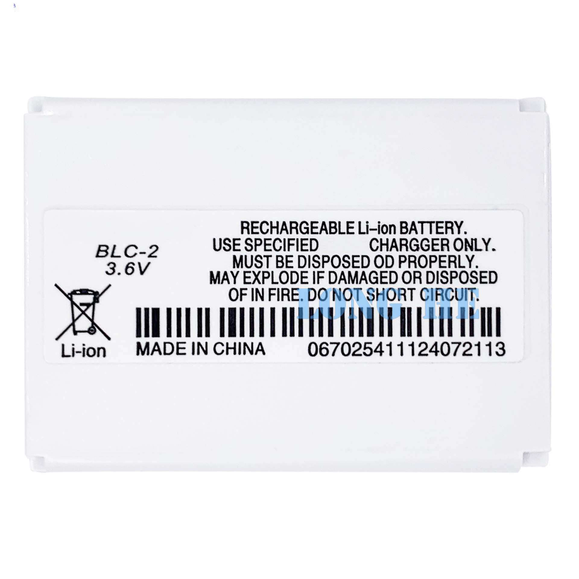 Suitable for Nokia 3310/3330/3350/6650 BLC-2 Mobile Phone Rechargeable Battery