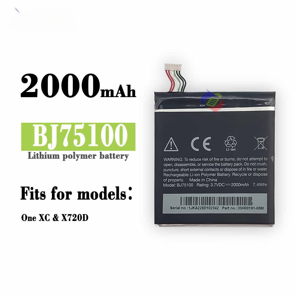 Suitable for HTC One XC X720D High Capacity Original Core Built-in Battery BJ75100 Built-in Phone Battery
