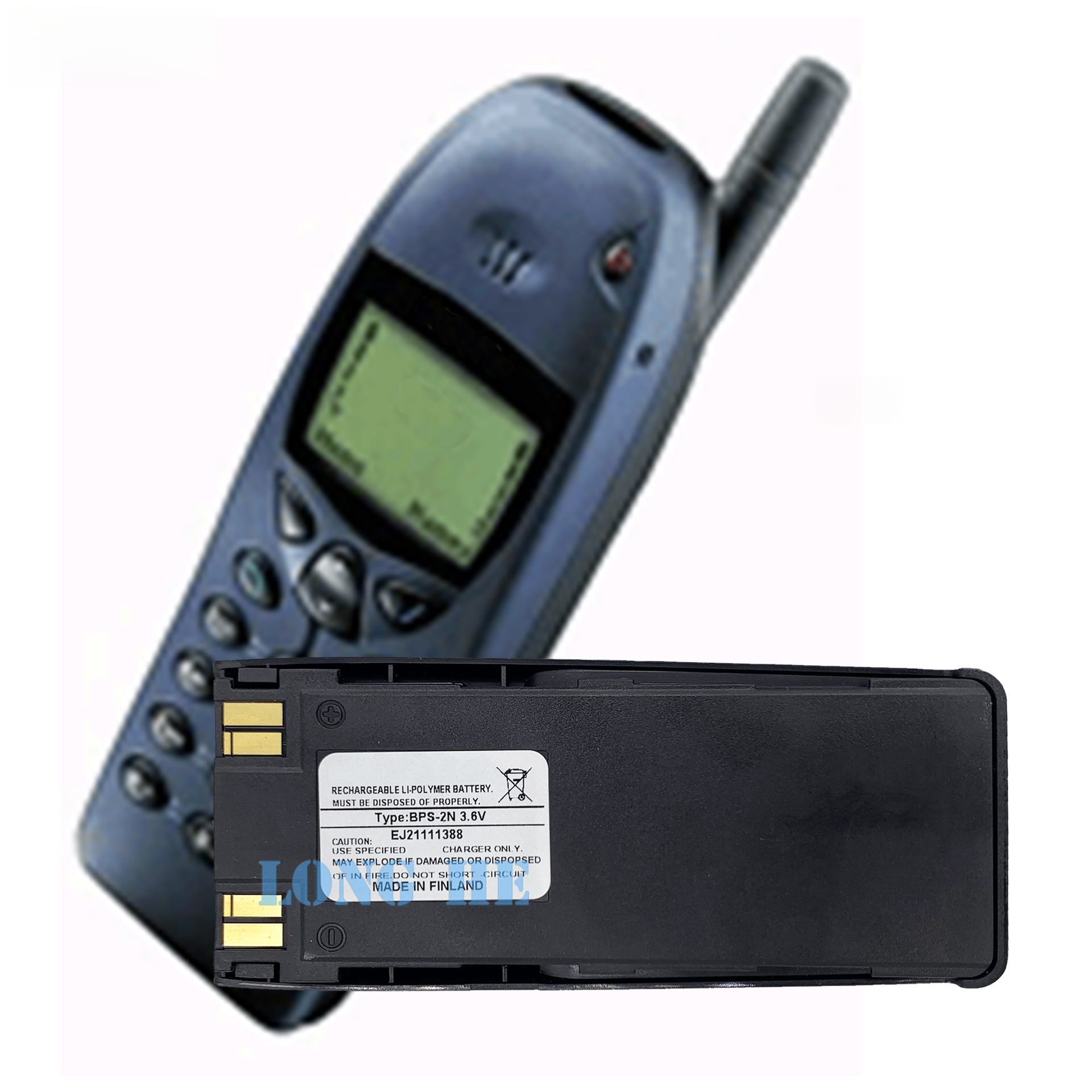 Suitable for Nokia 7110/6110/6150/6310i Mobile Phone Fast Charging Battery BPS-2N