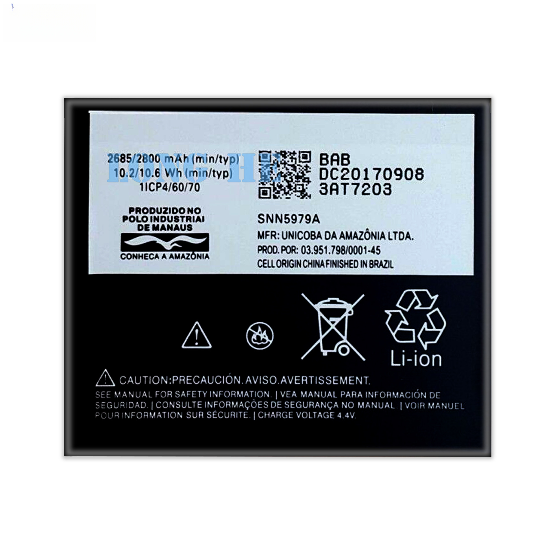 Suitable for Motorola E3 Power Phone Battery GK50 External Battery Board 2800mAh