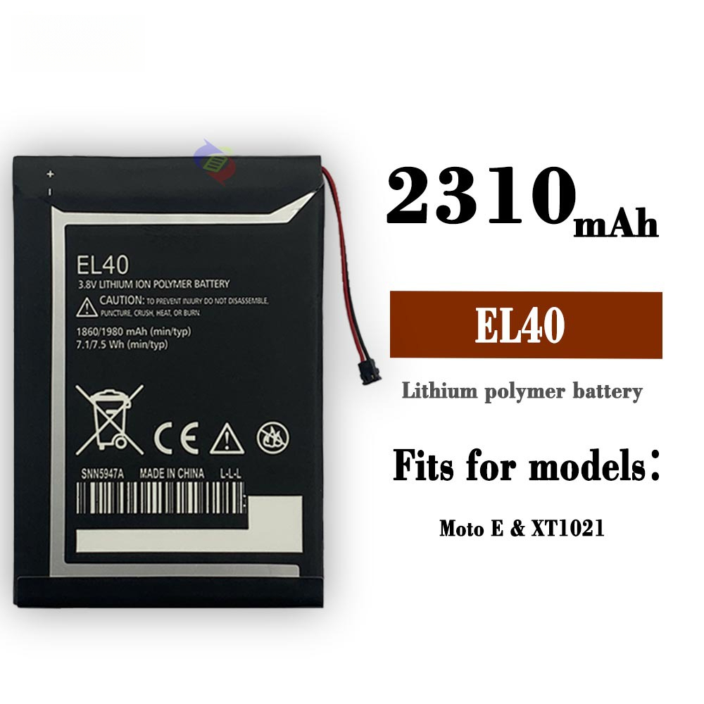 Suitable for Motorola Moto E/XT1021 Phone Battery EL40 Built-in Circuit Board