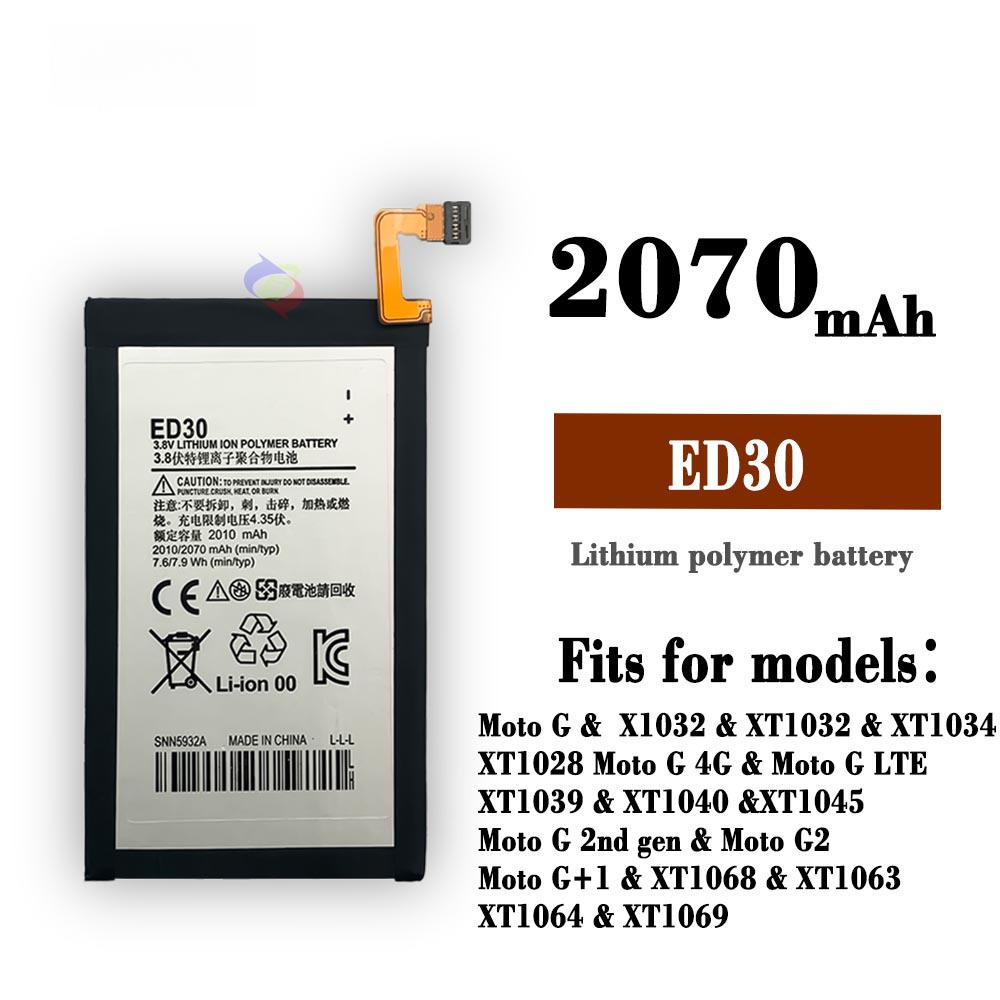 Suitable for Motorola G/G2/G1/Droid mini/G lite brand new phone battery ED30