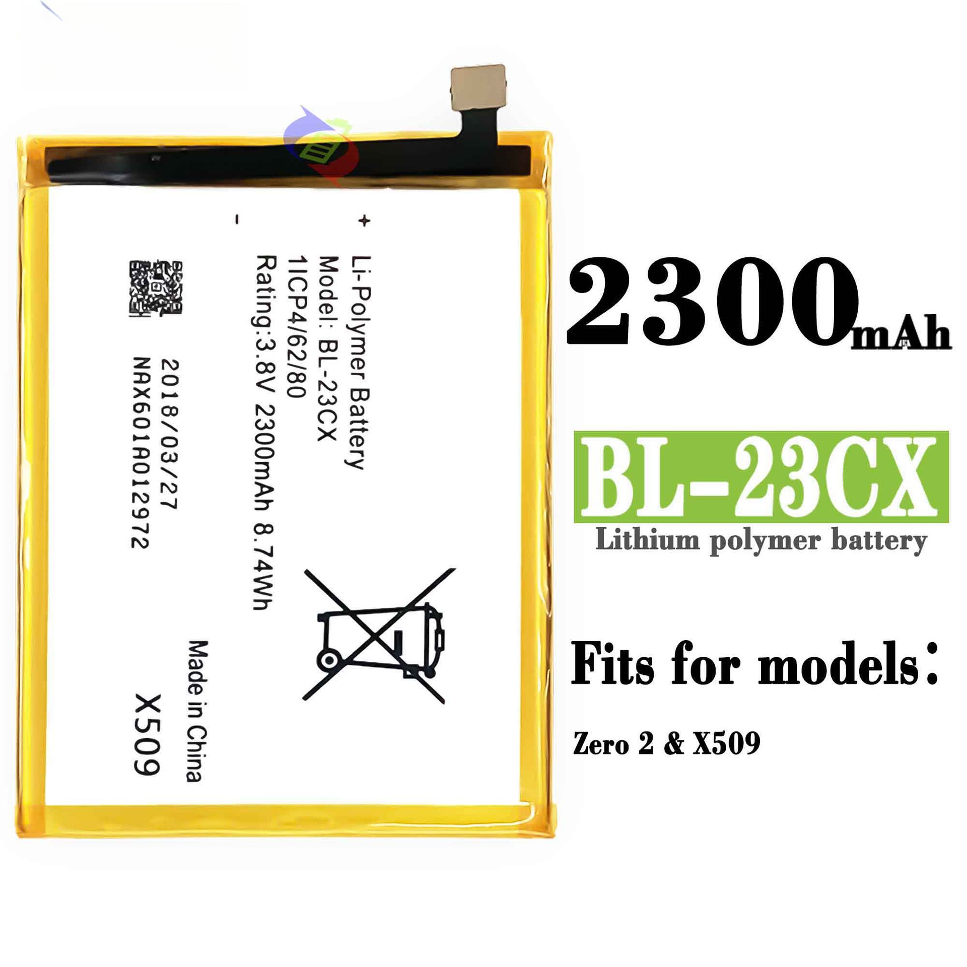 Compatible with Transsion Infinix 509/Zero 2 Phone BL-23CX Large Capacity Built-in Battery Board
