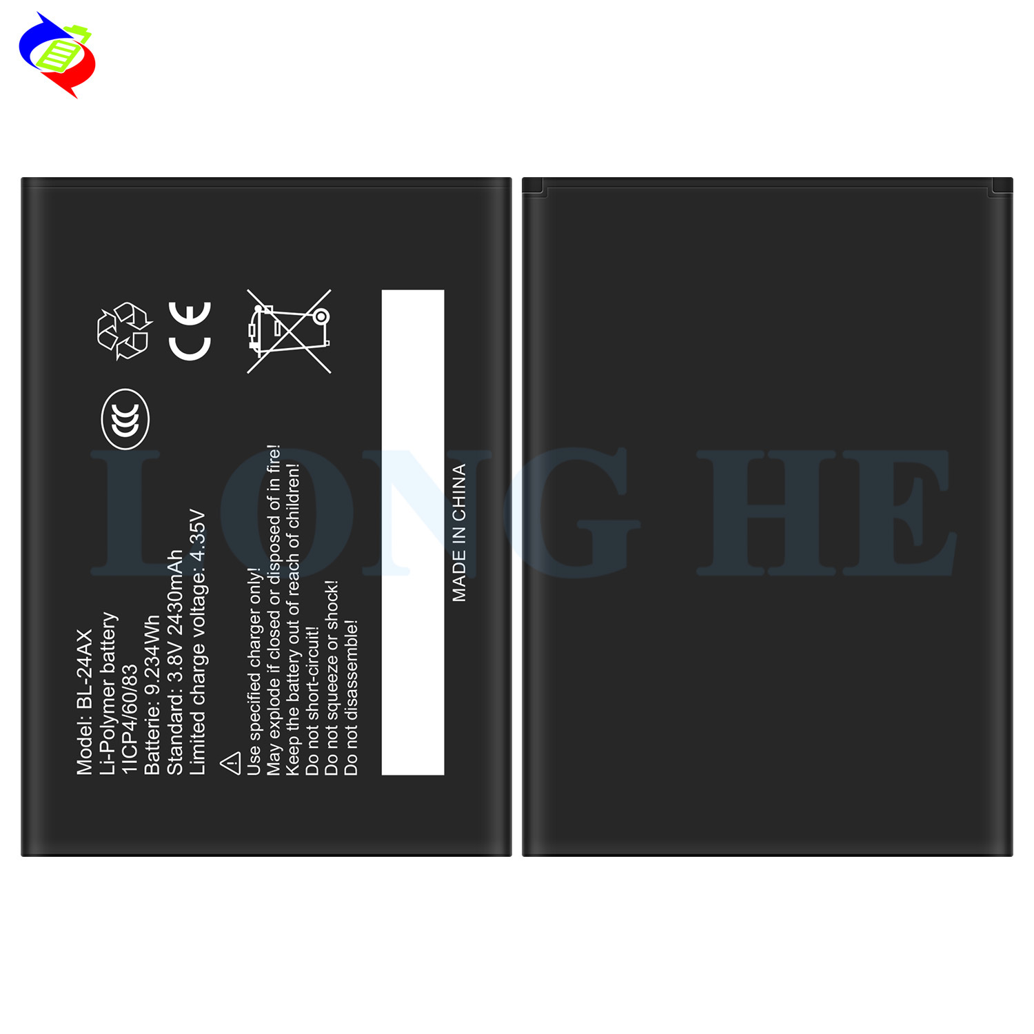 Suitable for Infinix Transsion 2430mAh Mobile Phone Battery BL-24AX Brand New Long Battery Life