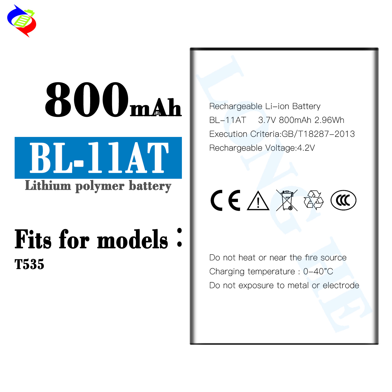 Suitable for Tecno BL-11AT Phone Battery T535 800mAh