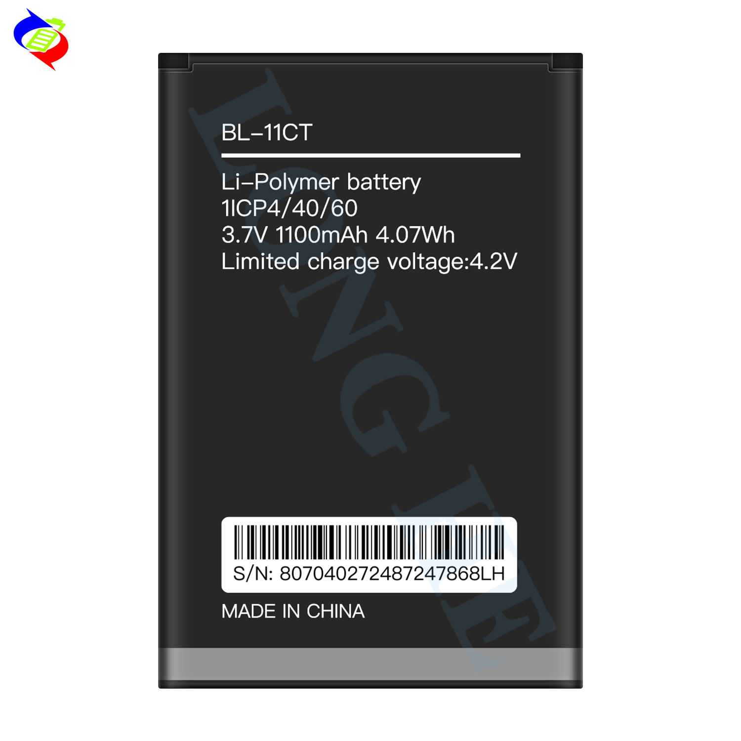 Applicable to Tecno Voice Transmission BL-11CT Nev Durable Mobile Phone Rechargeable Battery 1100MAh