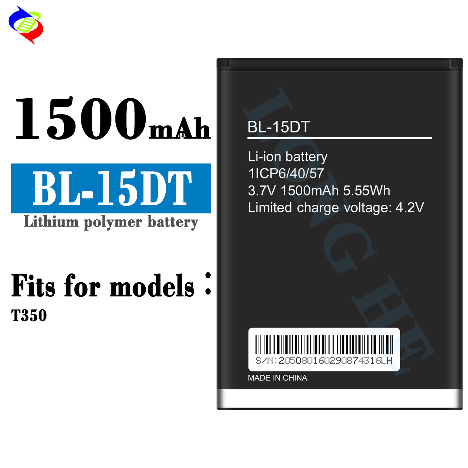 Suitable for Tecno BL-15DT Long Battery Life Brand New Phone Battery 1500mAh