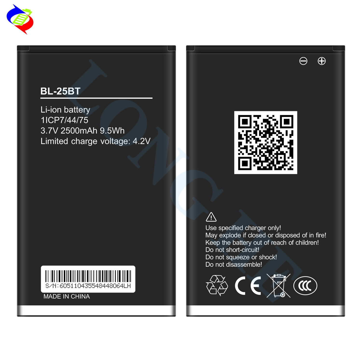 Suitable for Tecno BL-25BT Long Battery Life Brand New Phone Battery 2500mAh