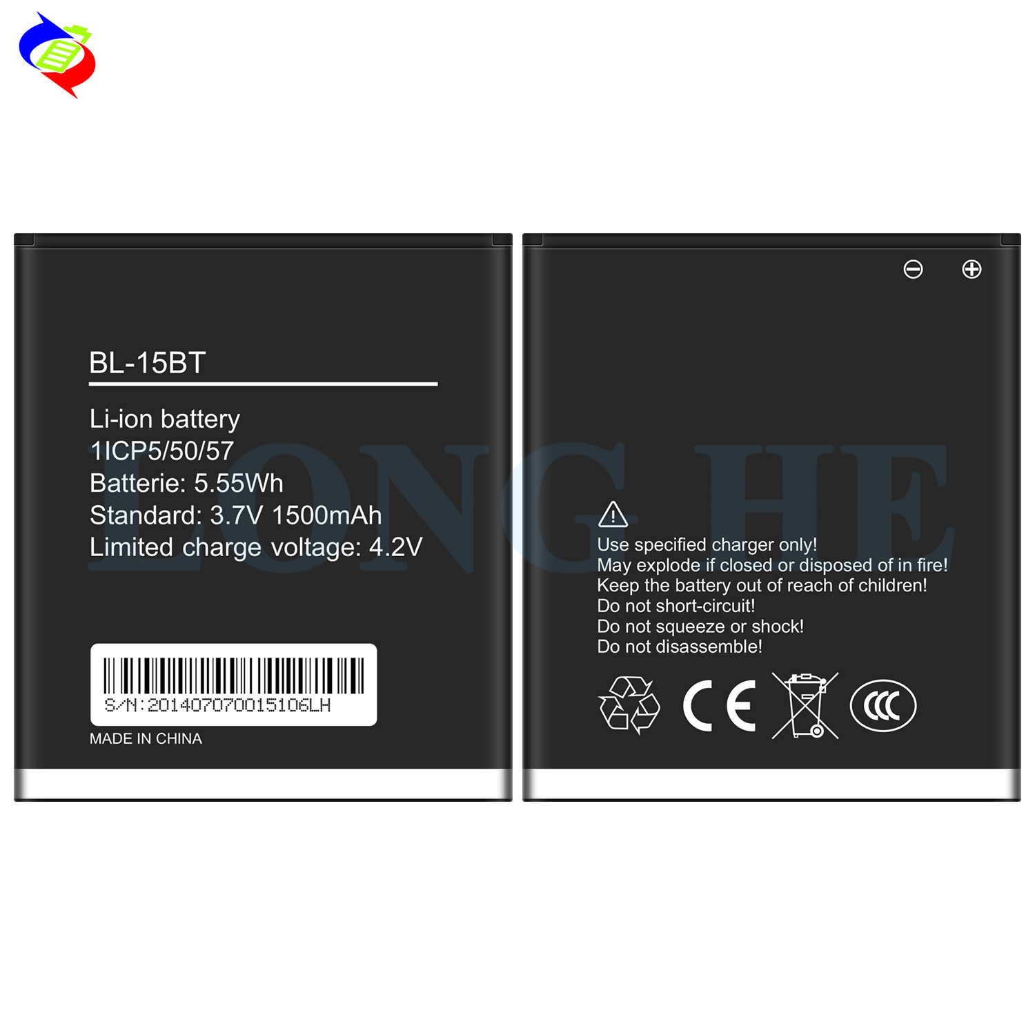 Suitable for Tecno BL-15BT Long Battery Life Brand New Phone Battery 1500mAh