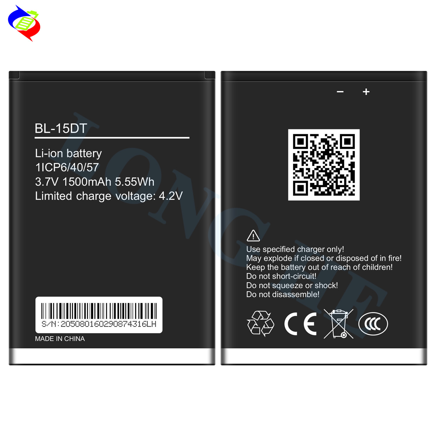 Suitable for Tecno BL-15DT Long Battery Life Brand New Phone Battery 1500mAh