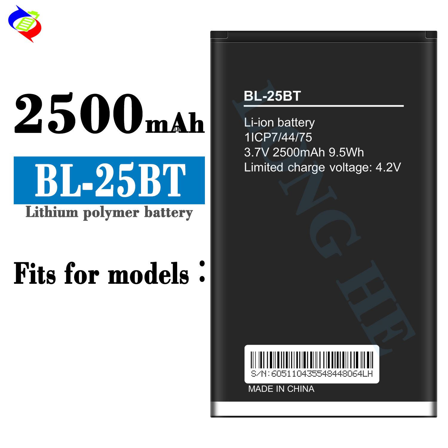Suitable for Tecno BL-25BT Long Battery Life Brand New Phone Battery 2500mAh