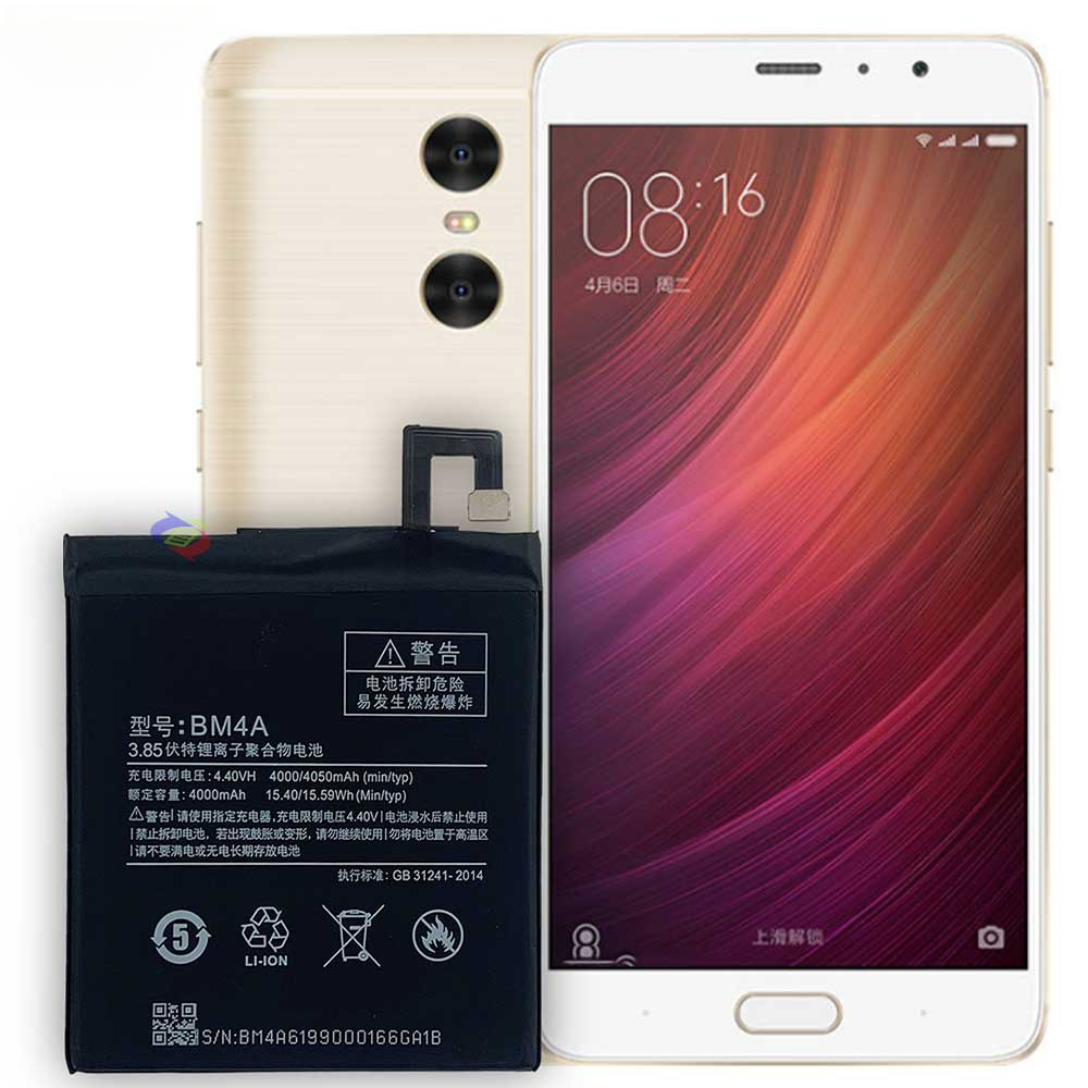 Suitable for Xiaomi Redmi Pro Replacement Phone Battery BM4A Built-in Board 4050mAh
