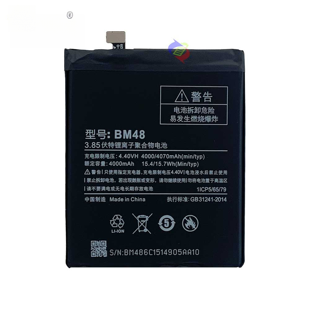 Suitable for Xiaomi Note 2 Phone Battery BM48 Large Capacity Built-in Circuit Board 4070mAh