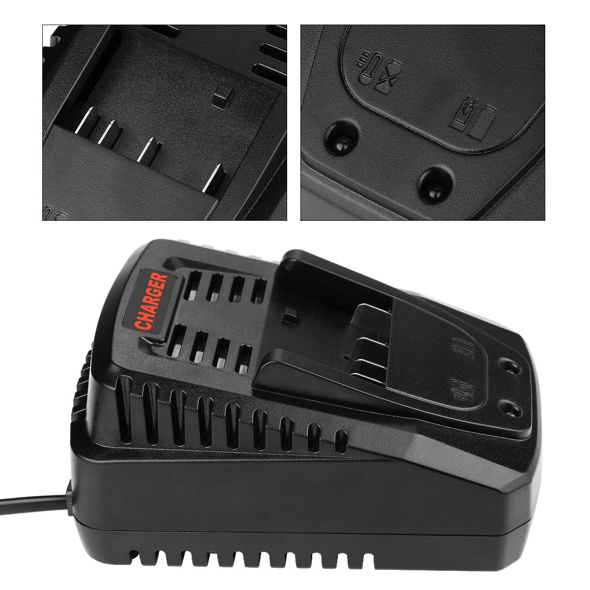 Suitable for Bosch Charger BOSCH 14.4V, 18V Power Tools Lithium Battery 3A Fast Charger