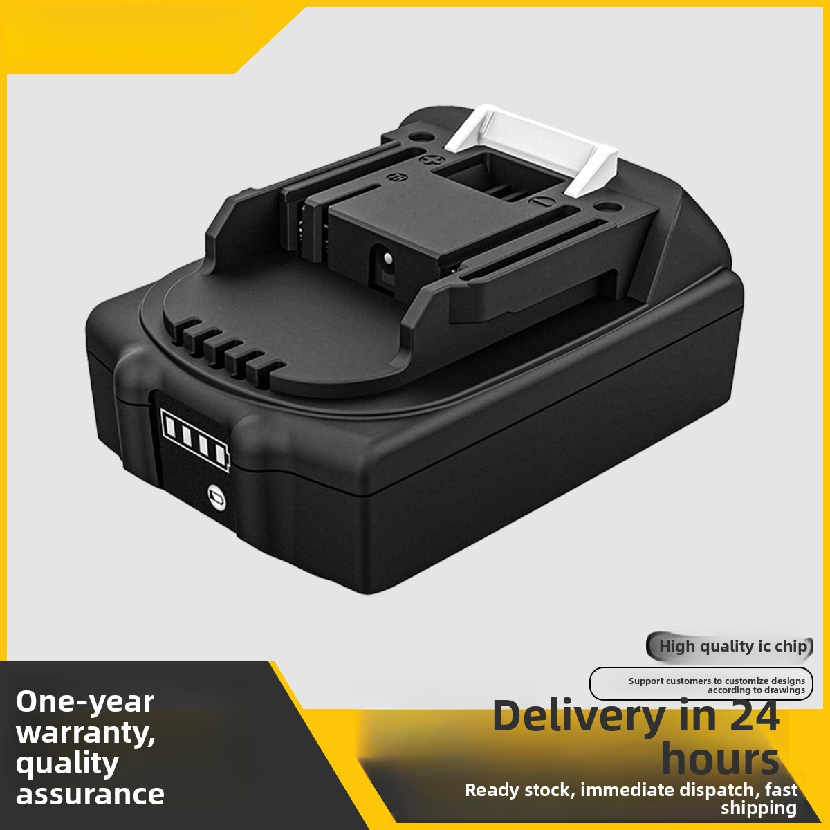 18v21v Dayiquan Electric Wrench Battery Applicable to Yutian Electric Tools Electric Hand Drill Replacement Battery