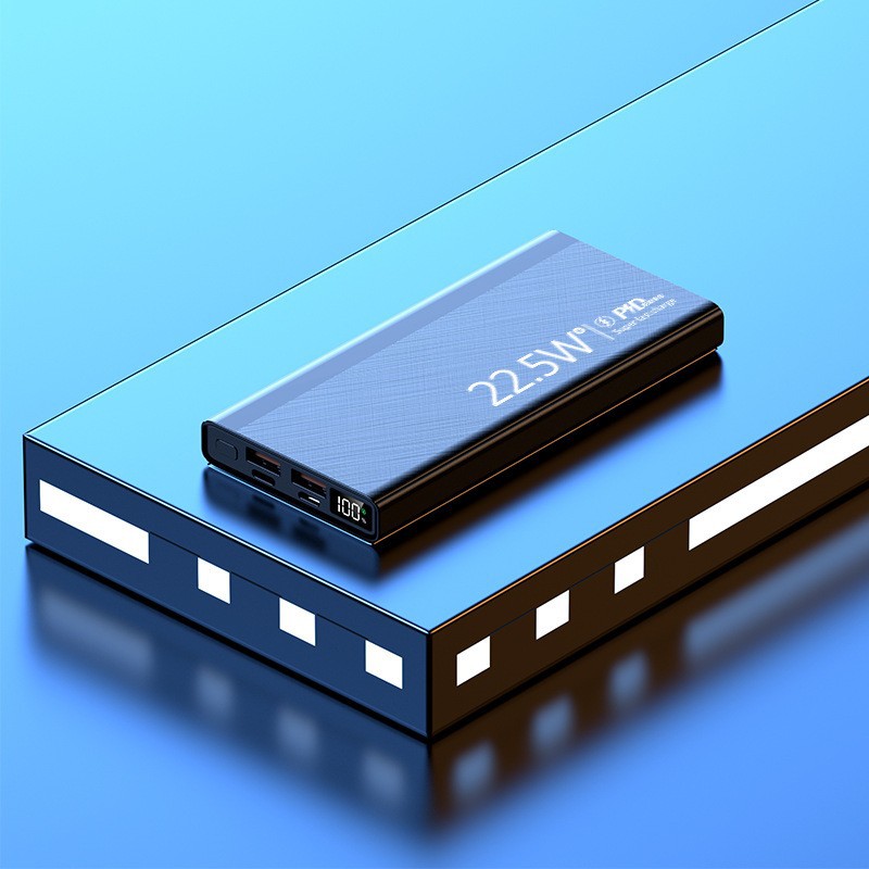 3C Certified Built-in Cable 20000mAh Fast Charging Power Bank Ultra Large Capacity 22.5W Portable Mobile Power Supply