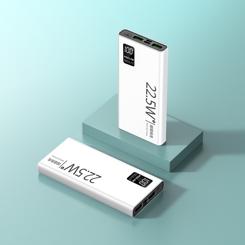 3c certified 22.5W super fast power bank 20000 mAh portable outdoor power bank