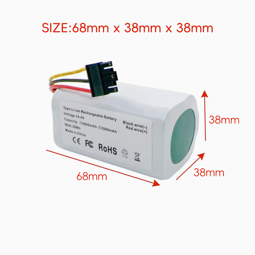 Compatible with Xiaomi MiJia 3C Enhanced Version Sweeper Battery 14.4V Mi Robot Vacuum-Mop 2 Lite
