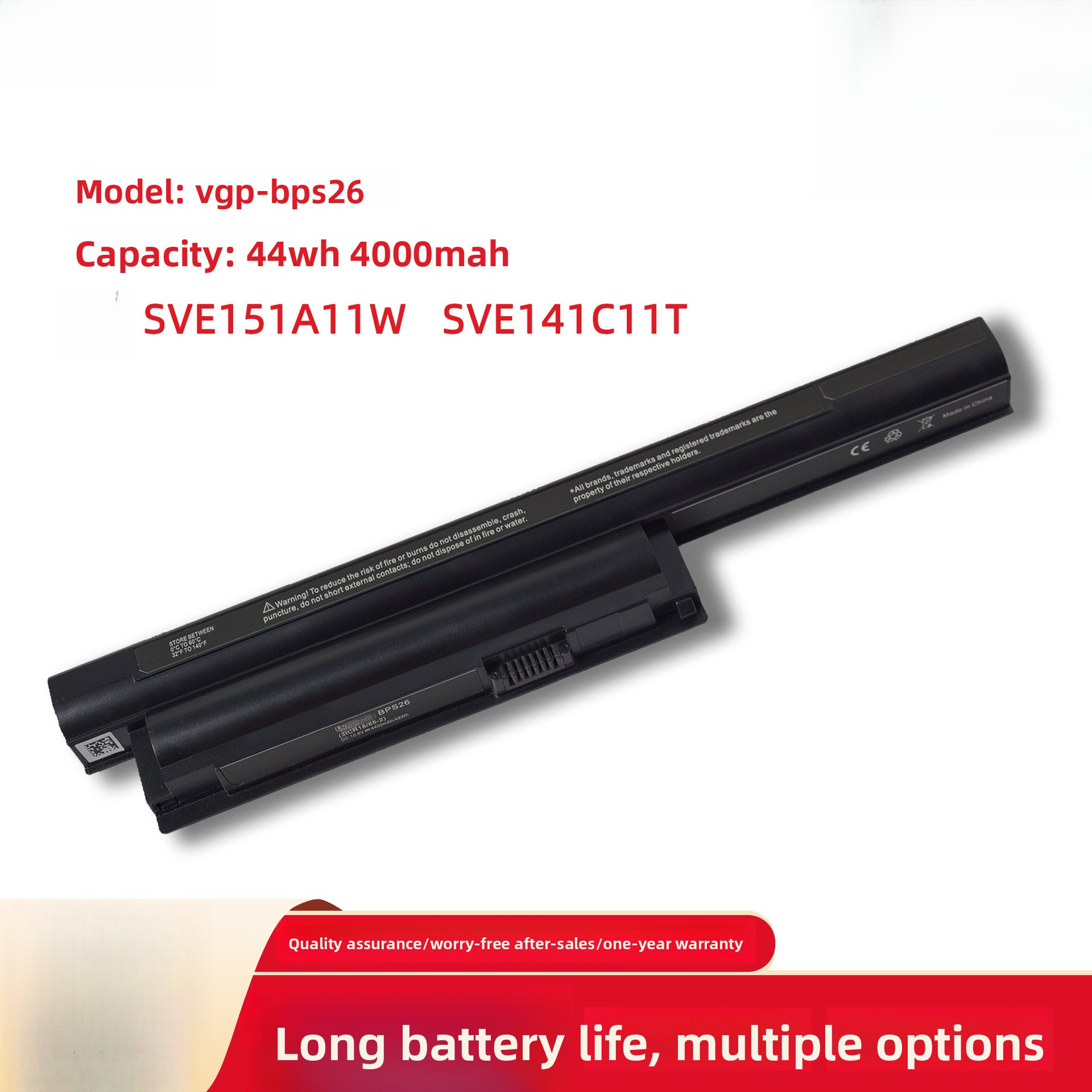 Suitable for Sony VGP-BPS26 VPCEG-111T VPCEG-112T/211T Laptop Battery