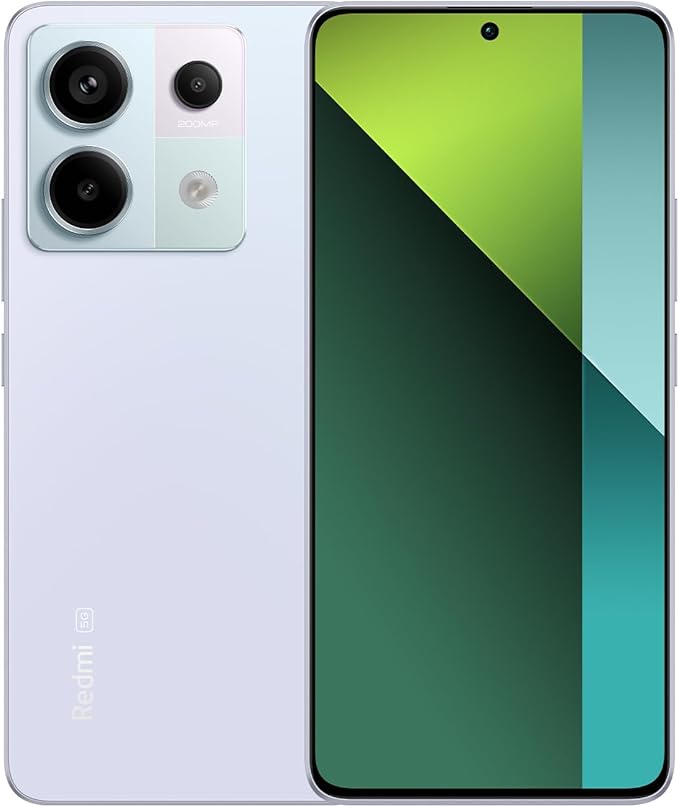 Xiaomi Redmi Note 13 Pro 5G Aurora Purple - Smartphone 12+512GB, Snapdragon 4nm processor, 200MP camera, 120Hz AMOLED display, 67W, 5100mAh
