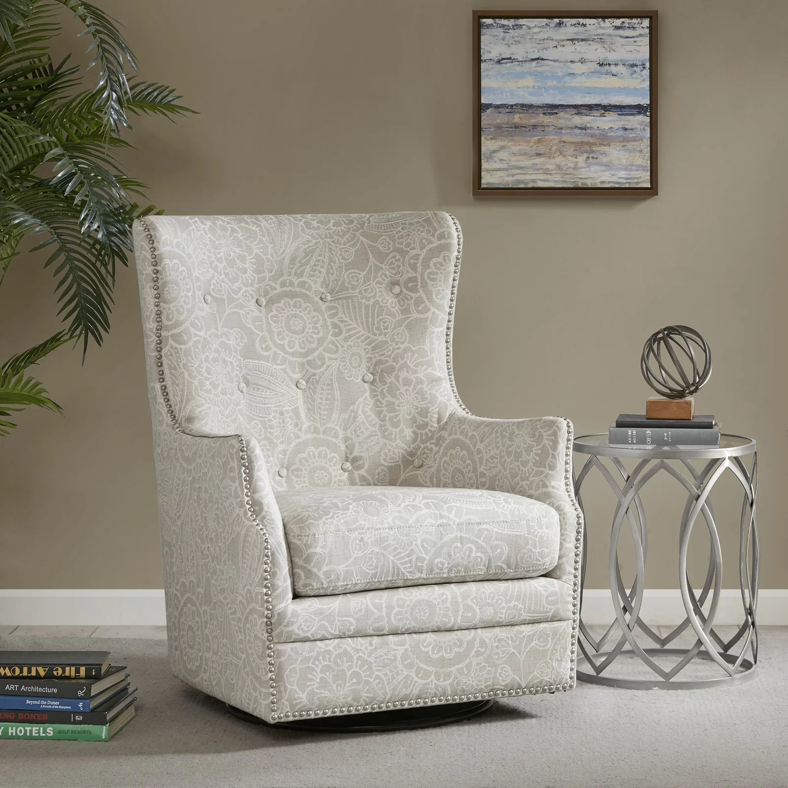 【Furniture】Guice Swivel Glider