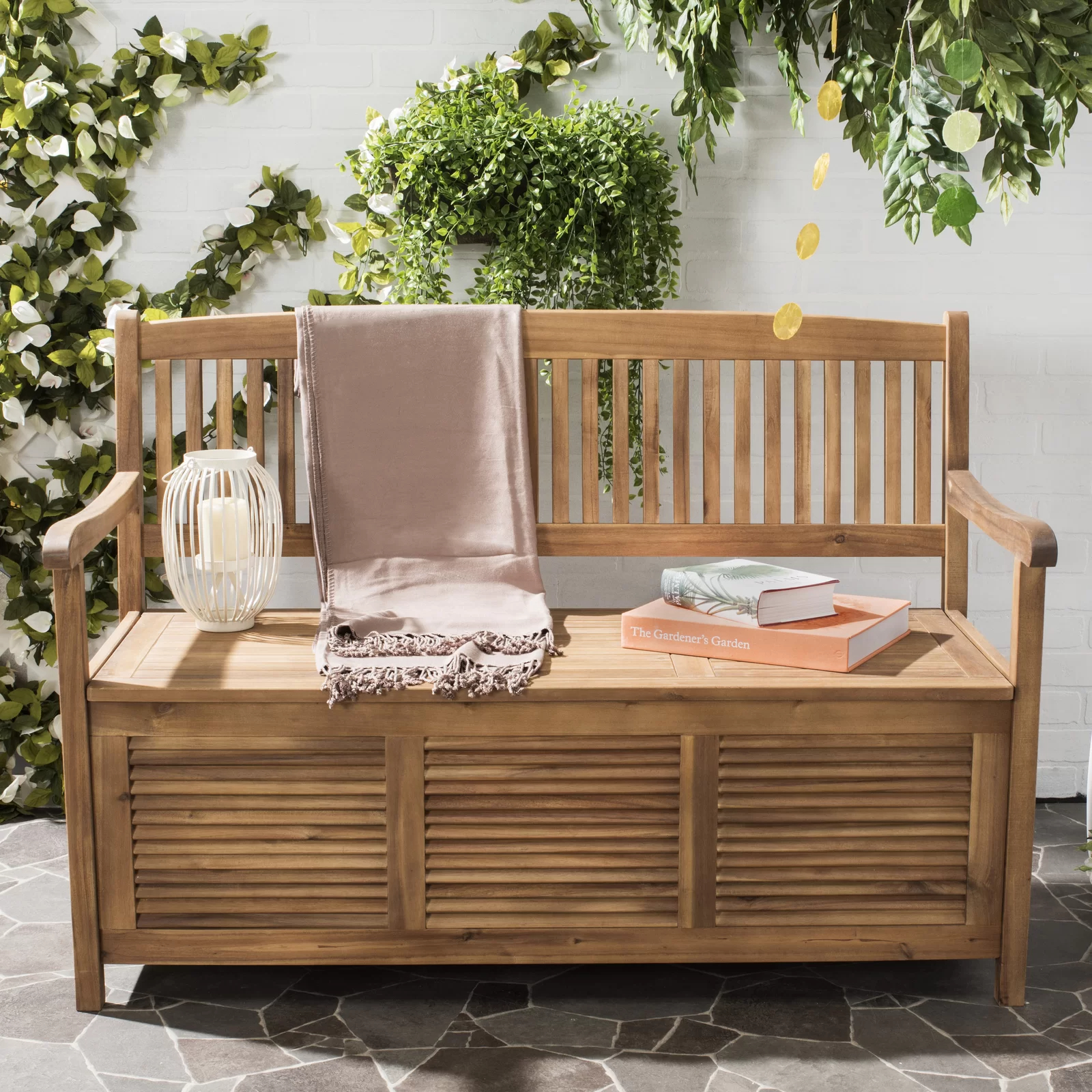 【Storage Shed】Wooden Storage Bench