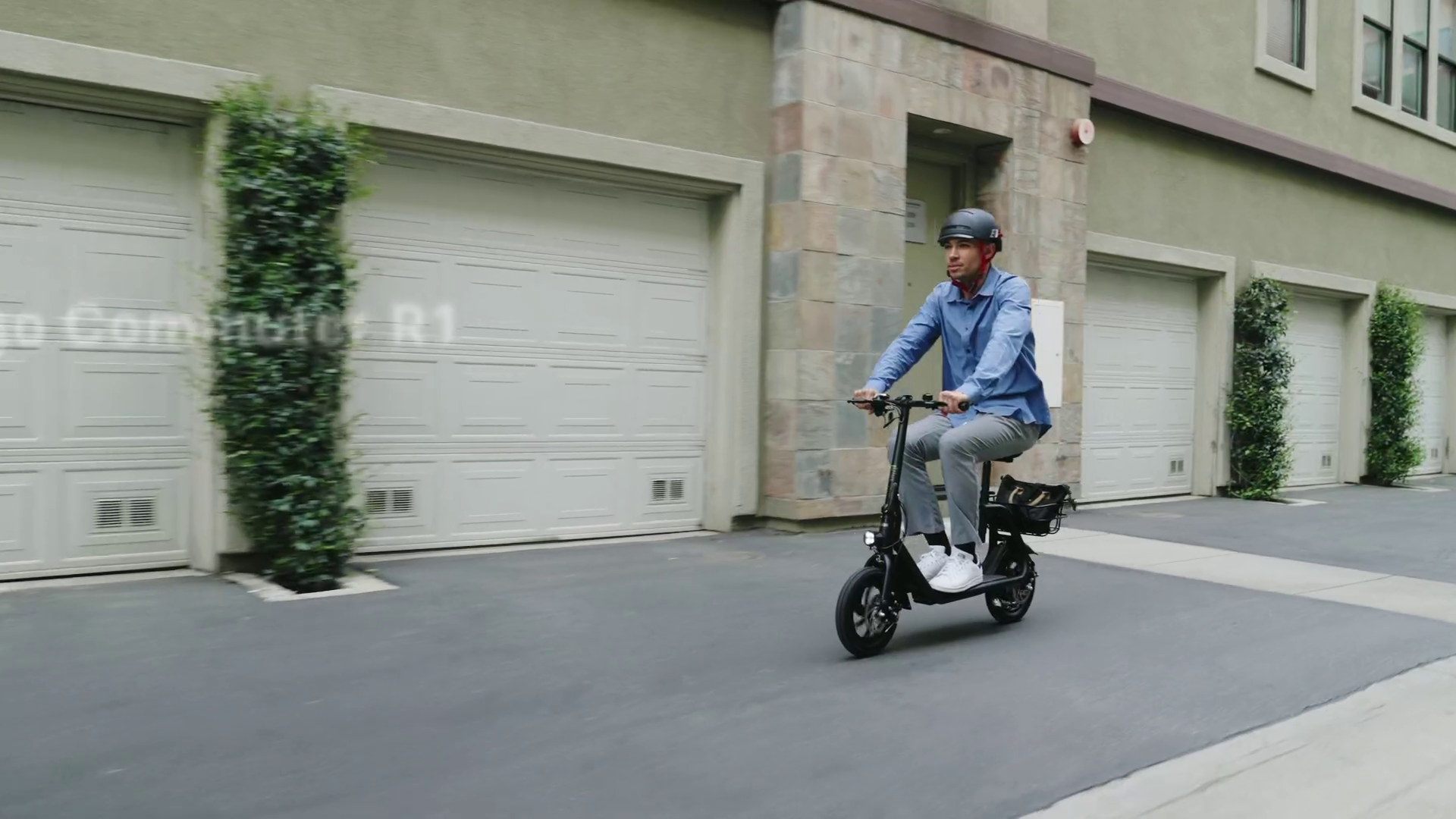 Phantomgogo Commuter R1 - Electric Scooter for Adults - Foldable Scooter with Seat & Carry Basket - 450W Brushless Motor 36V - 15MPH 265lbs Max Load E Mopeds for Adults《NO8》