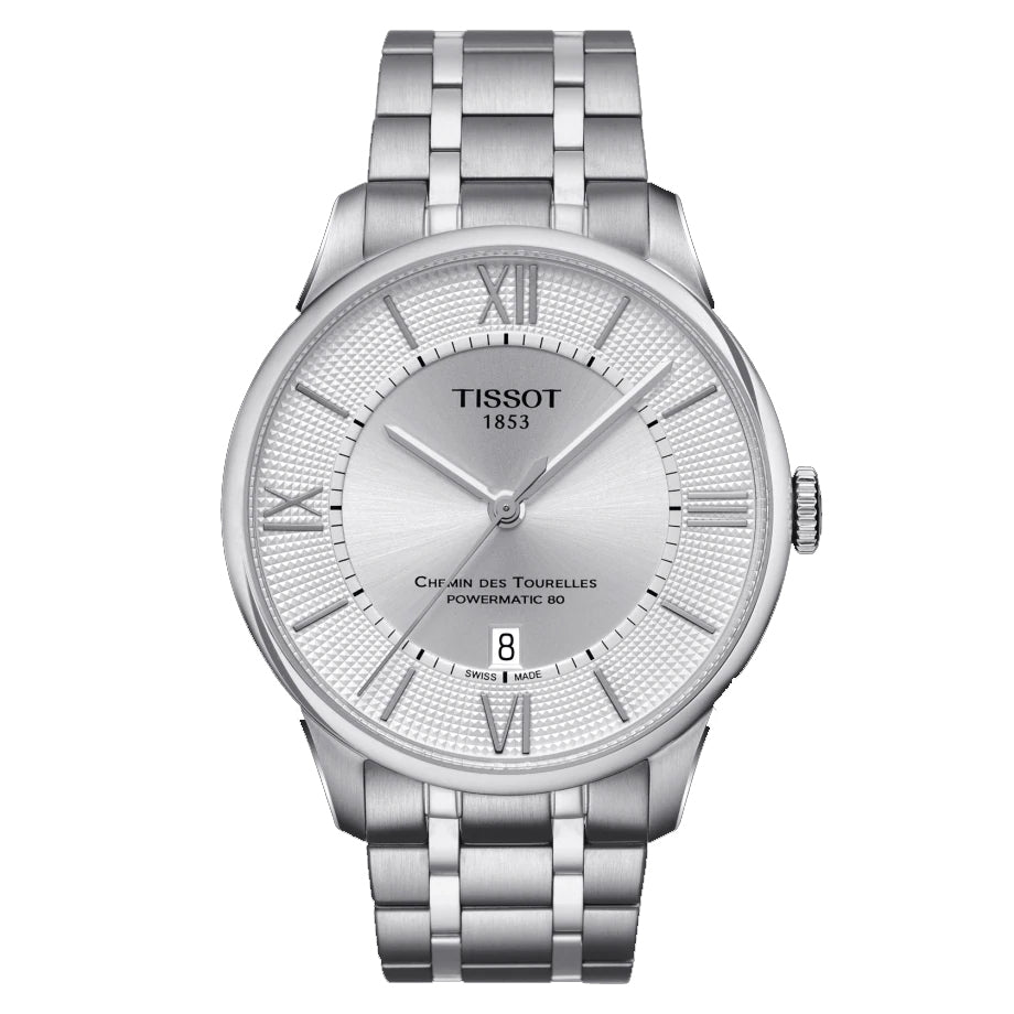 TISSOT WATCH CHEMIN DES TOURELLES POWERMATIC 80 T0994071103800